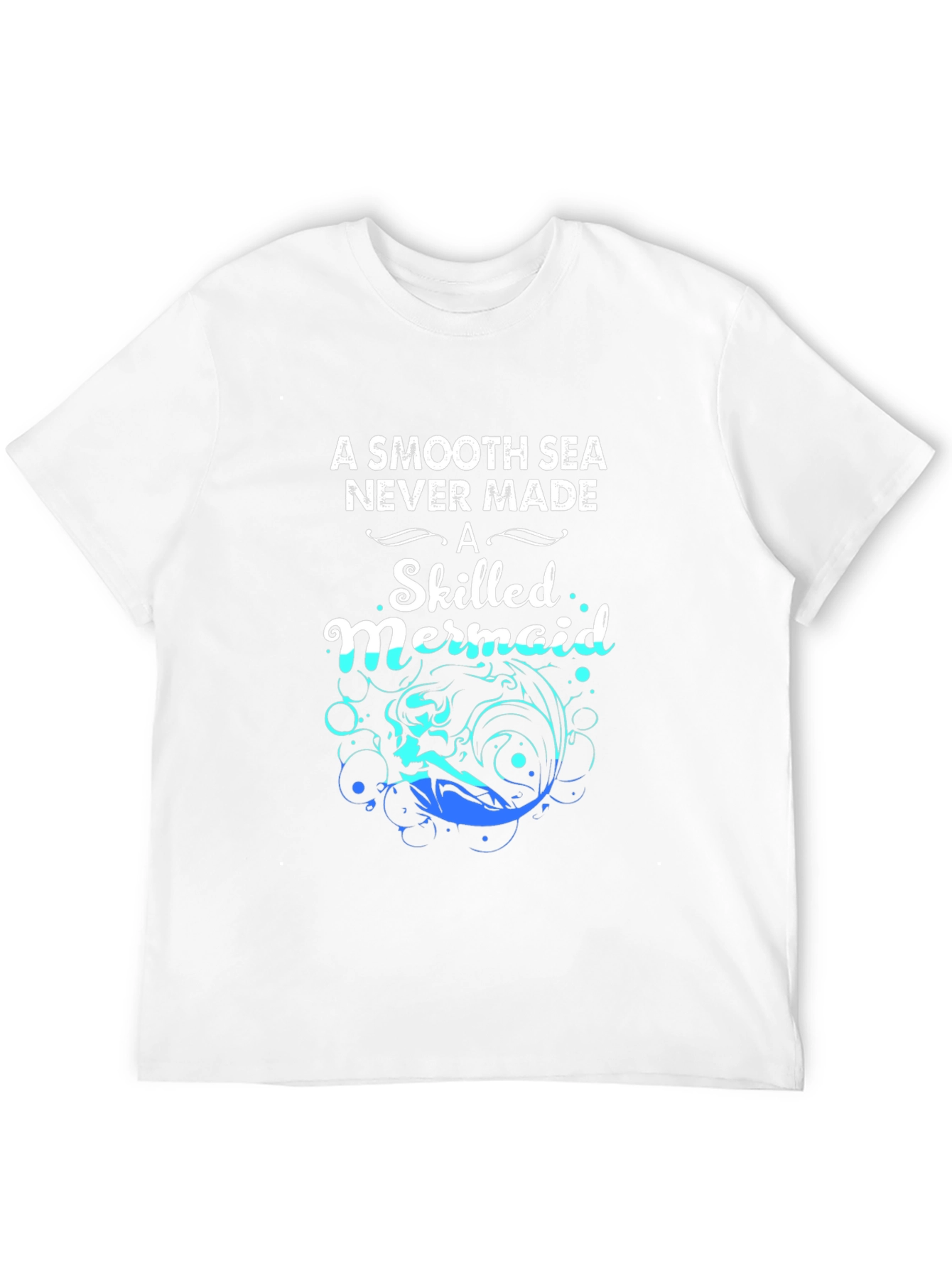 Skilled Mermaid Graphic T-Shirt - Motivational Tee