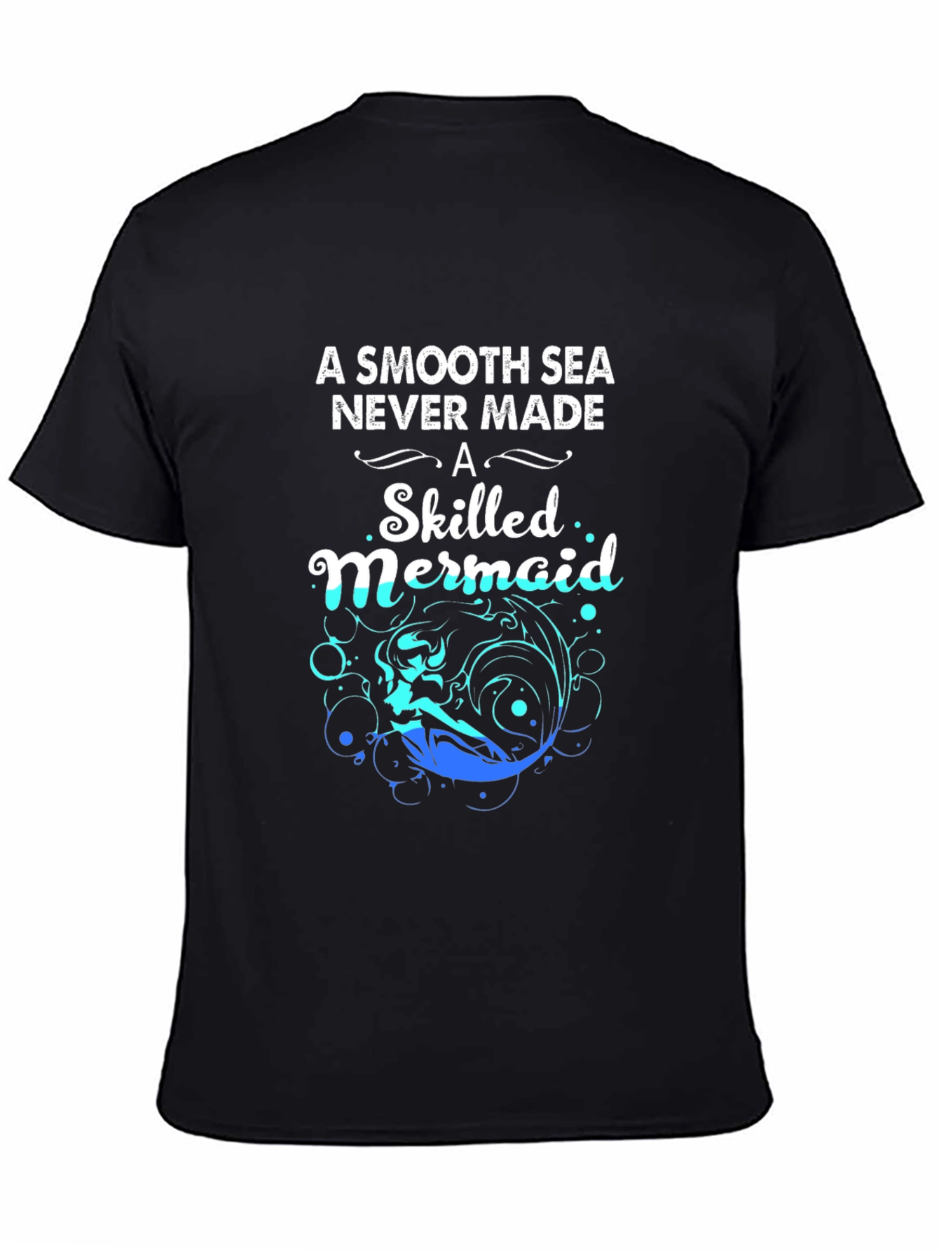 Skilled Mermaid Graphic T-Shirt - Motivational Tee