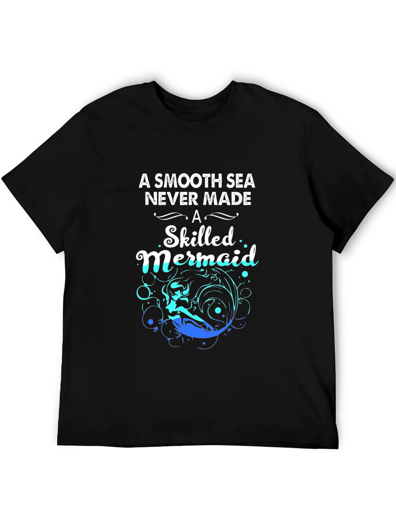 Skilled Mermaid Graphic T-Shirt - Motivational Tee