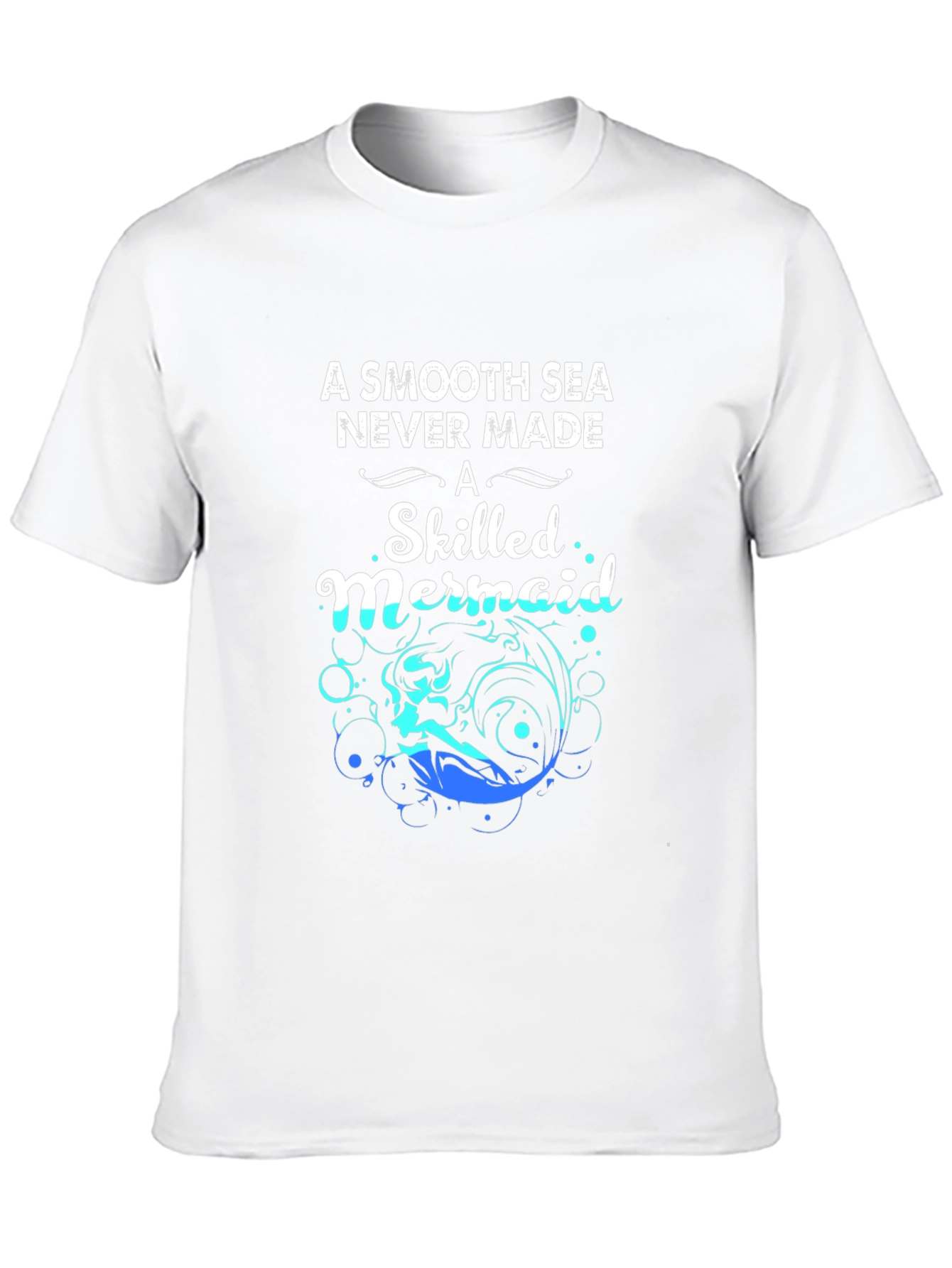 Skilled Mermaid Graphic T-Shirt - Motivational Tee