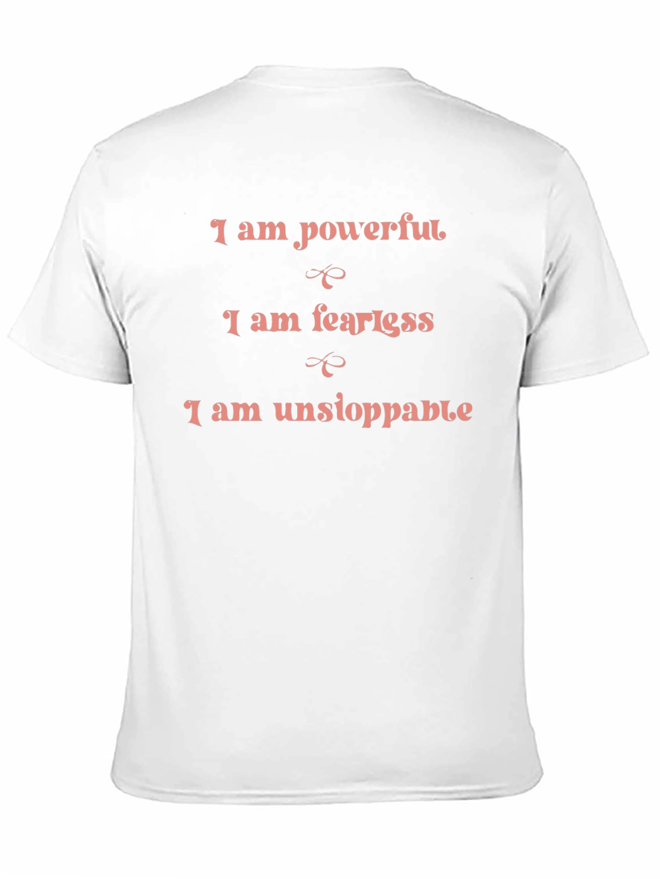 Empowering Statement T-Shirt: Powerful Fearless Unstoppable