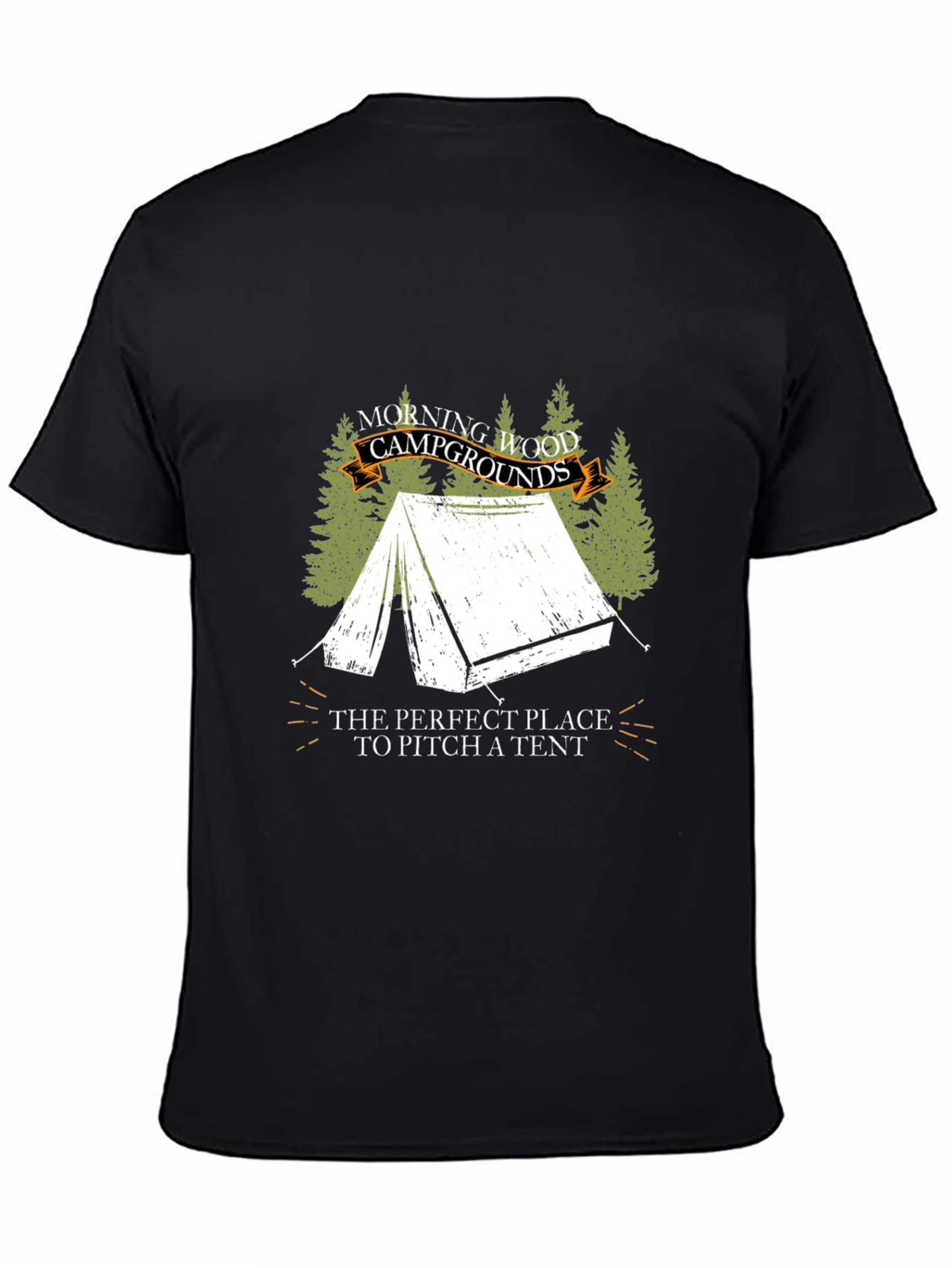 Morning Wood Campgrounds Graphic Tee