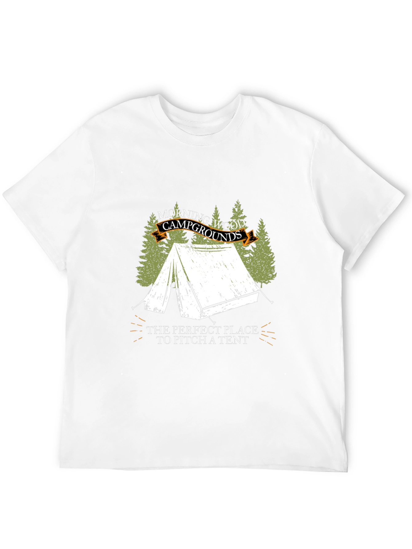 Morning Wood Campgrounds Graphic Tee