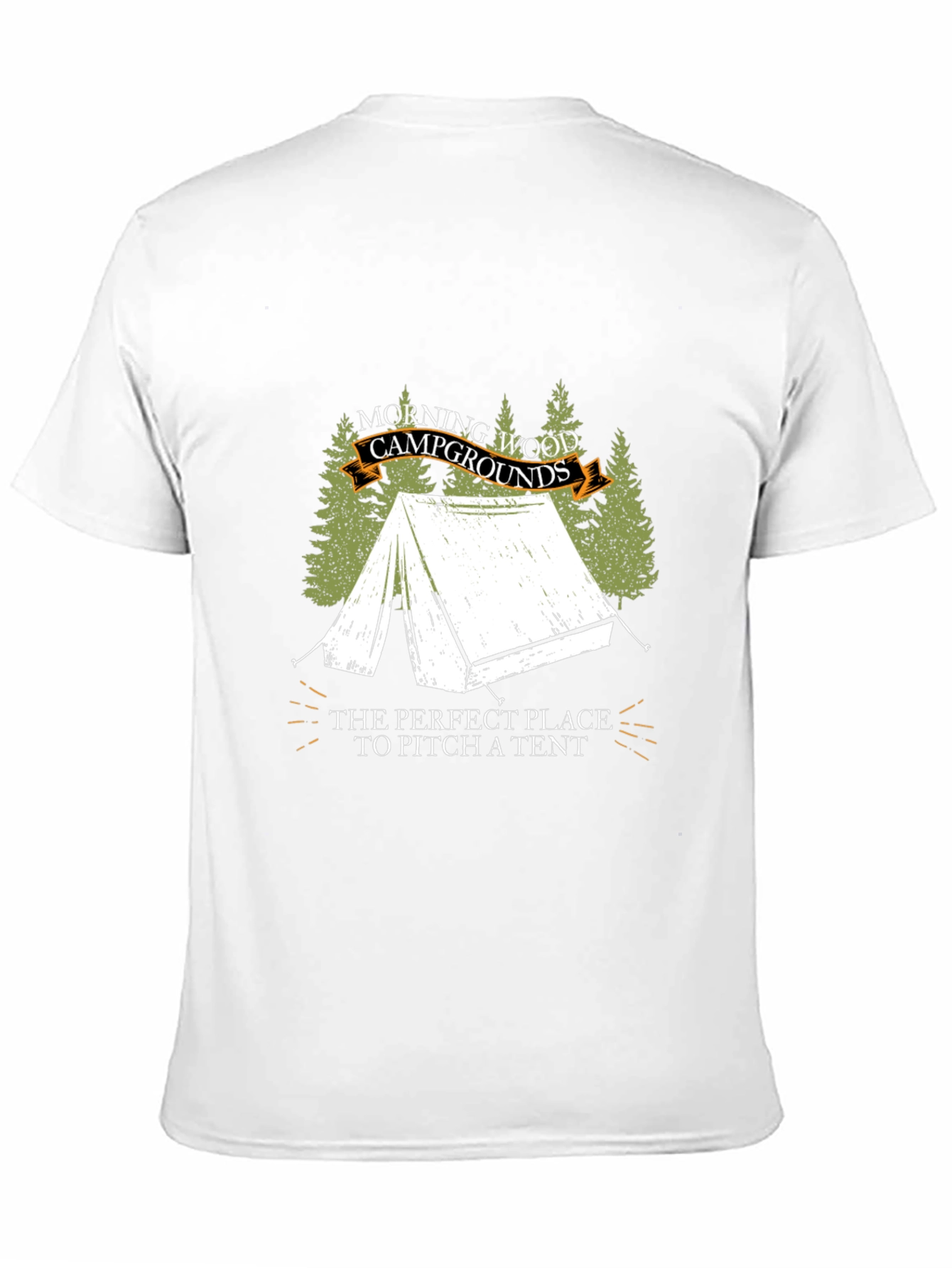 Morning Wood Campgrounds Graphic Tee