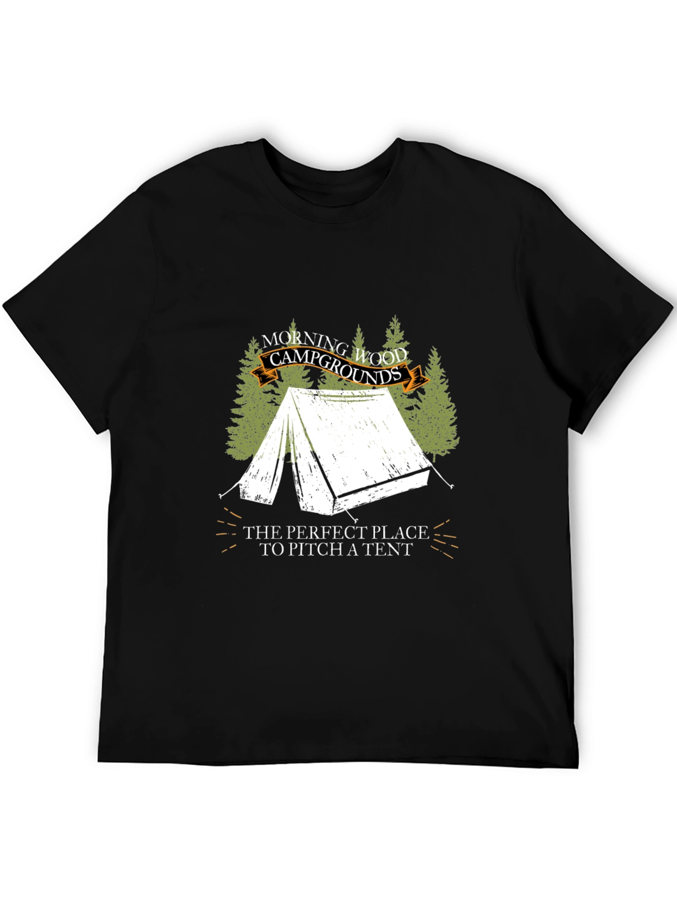 Morning Wood Campgrounds Graphic Tee