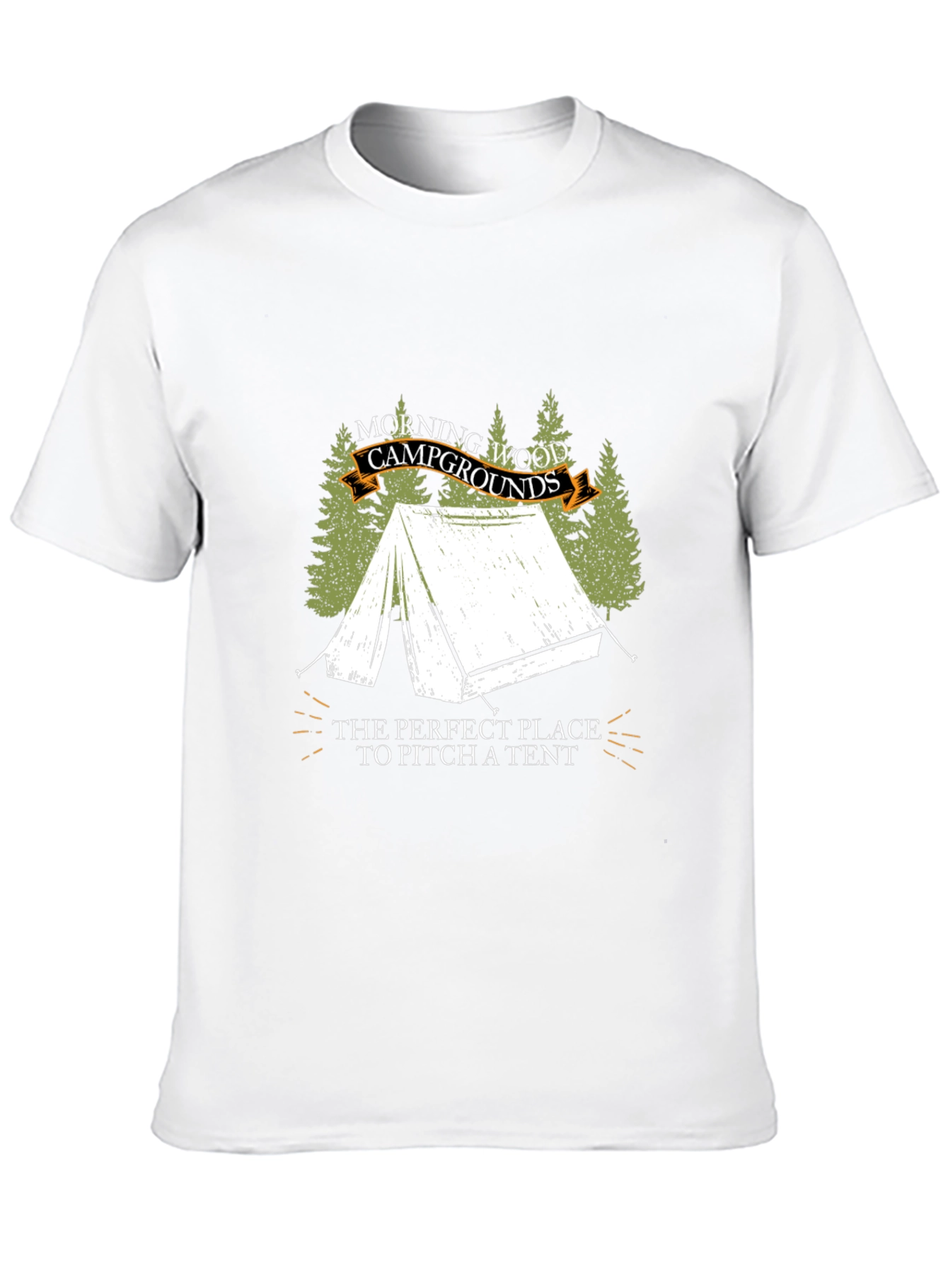 Morning Wood Campgrounds Graphic Tee