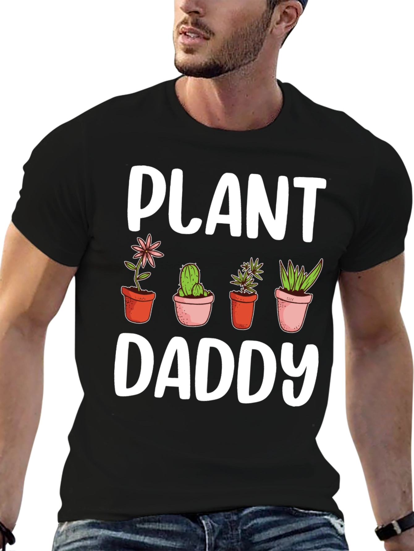 Plant Daddy Graphic T-Shirt - Gardening Lover Gift