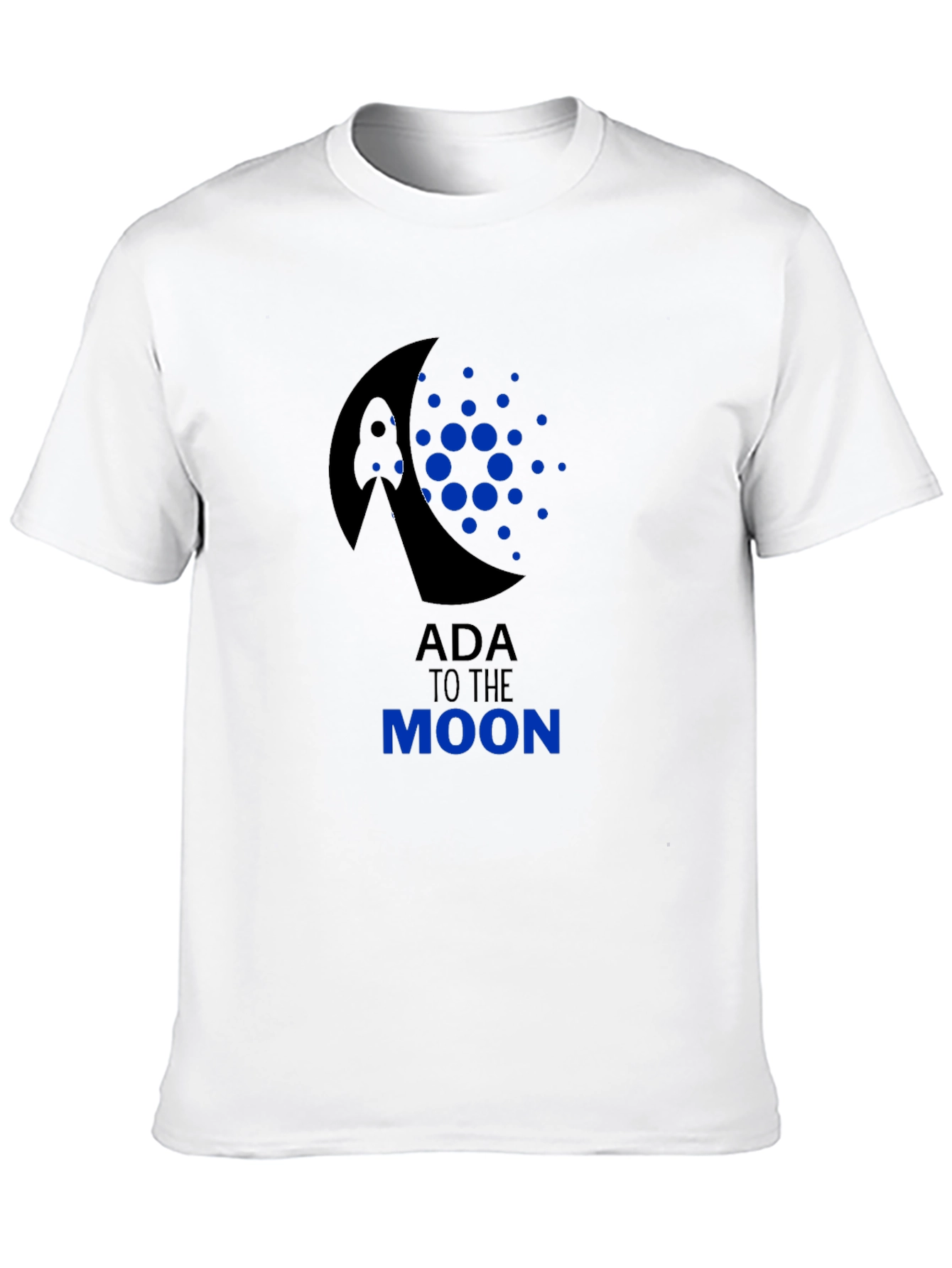 ADA To The Moon Black T-Shirt