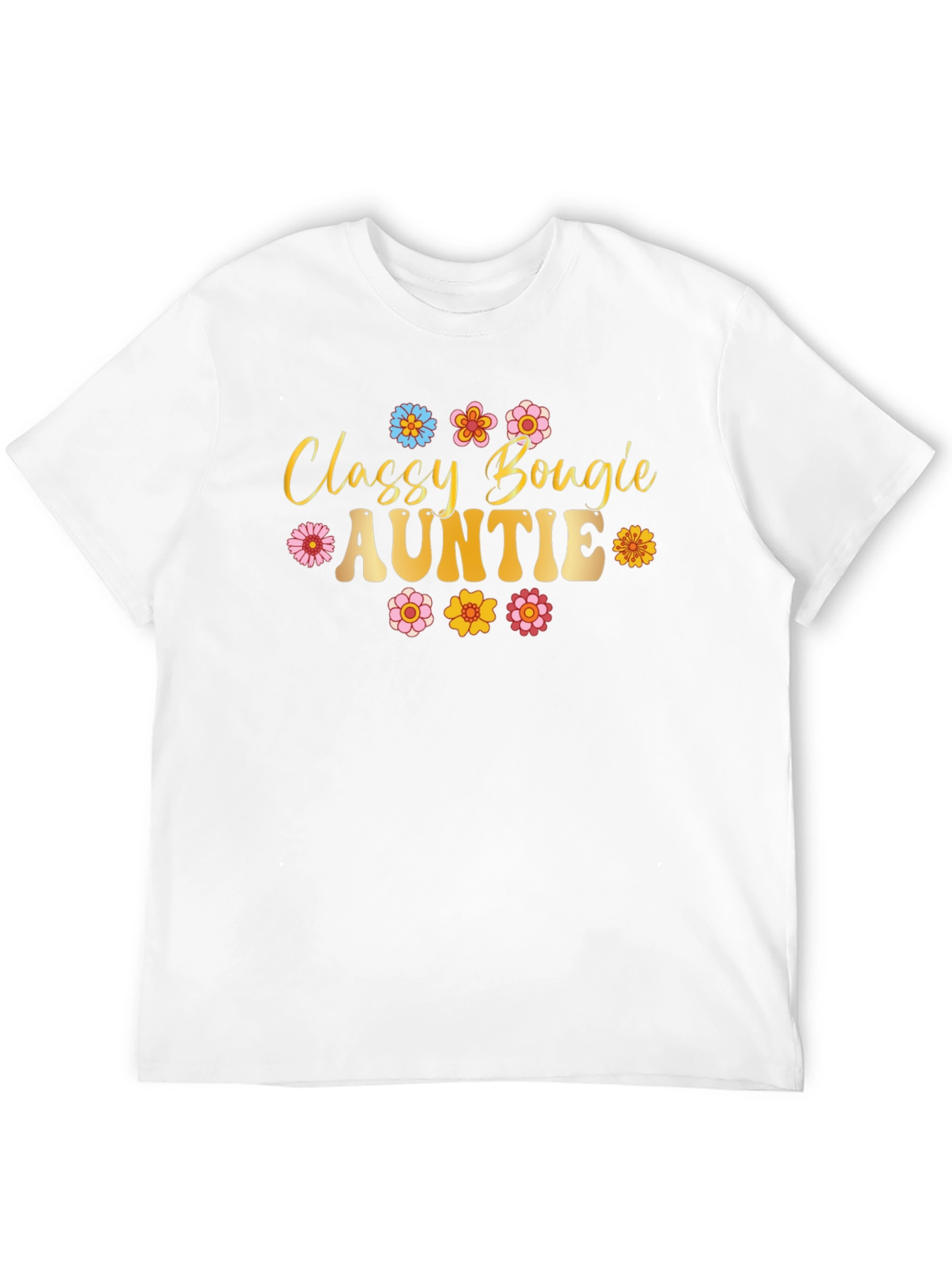 Classy Bougie Auntie Black T-Shirt