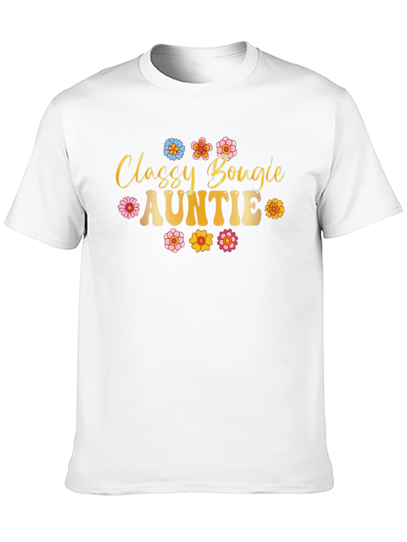 Classy Bougie Auntie Black T-Shirt