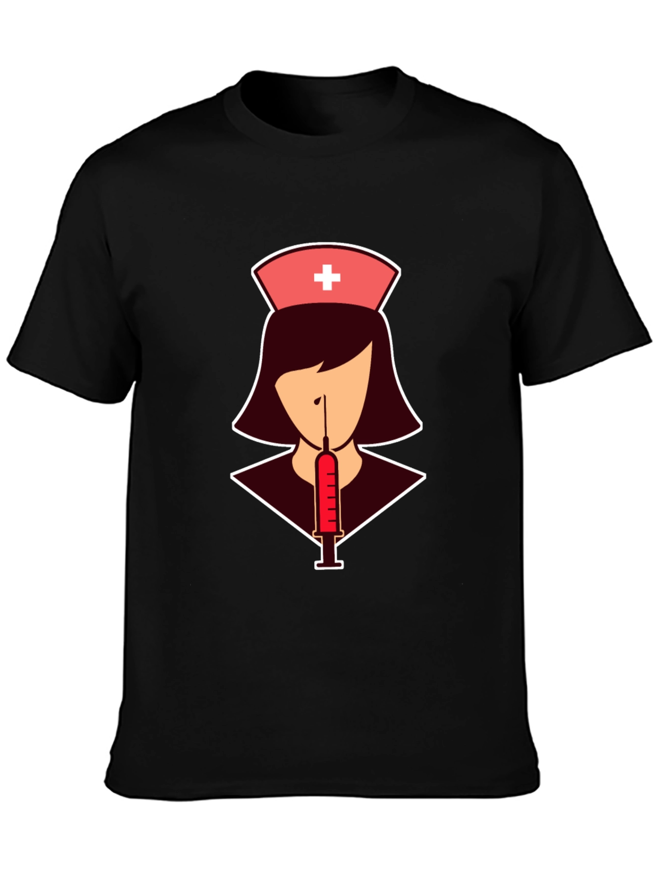 Nurse Syringe T-Shirt: Stylish Graphic Tee