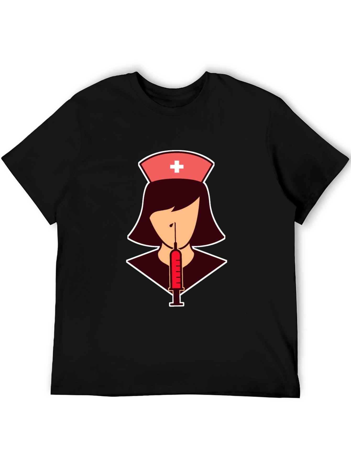 Nurse Syringe T-Shirt: Stylish Graphic Tee