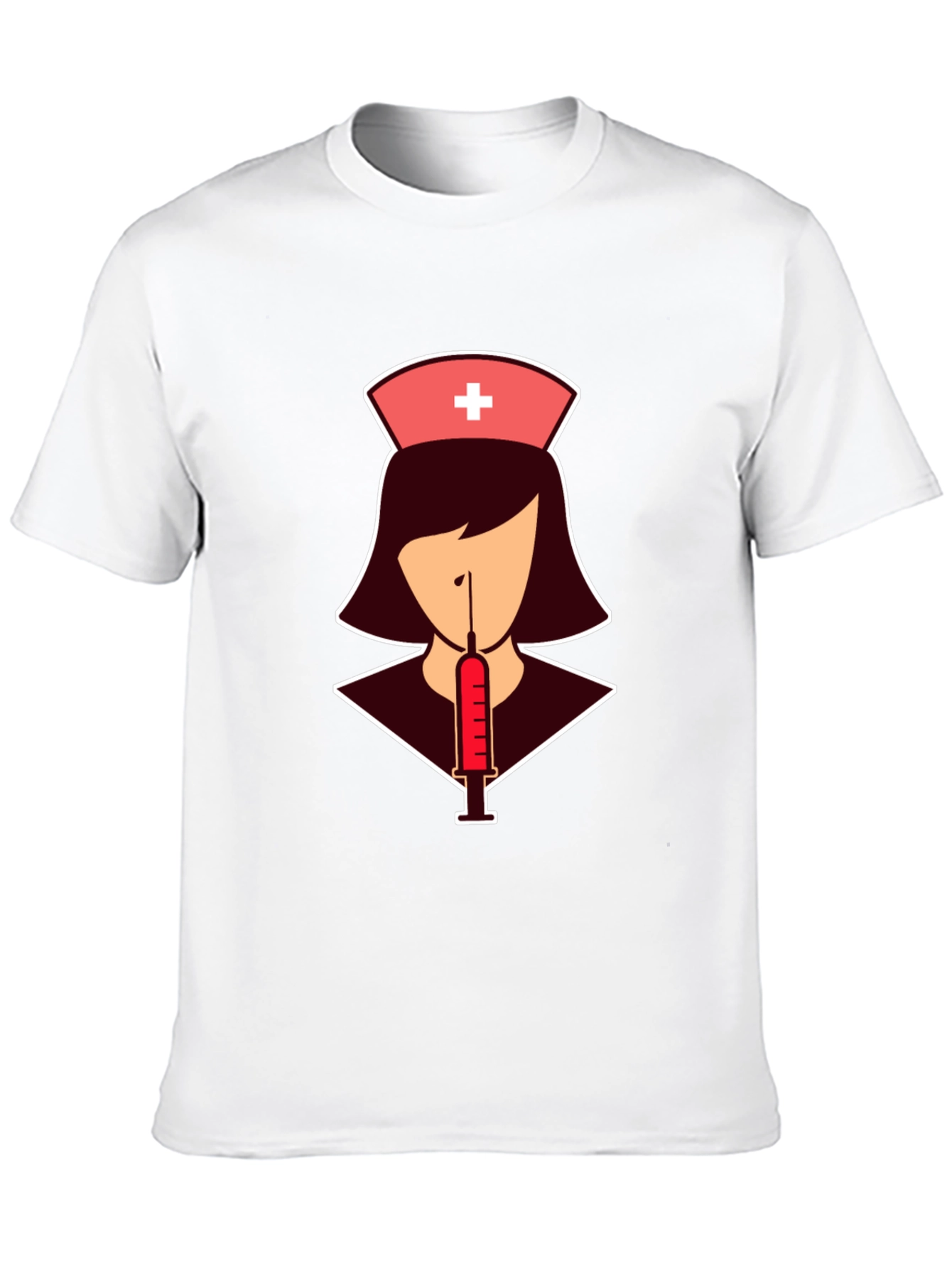 Nurse Syringe T-Shirt: Stylish Graphic Tee