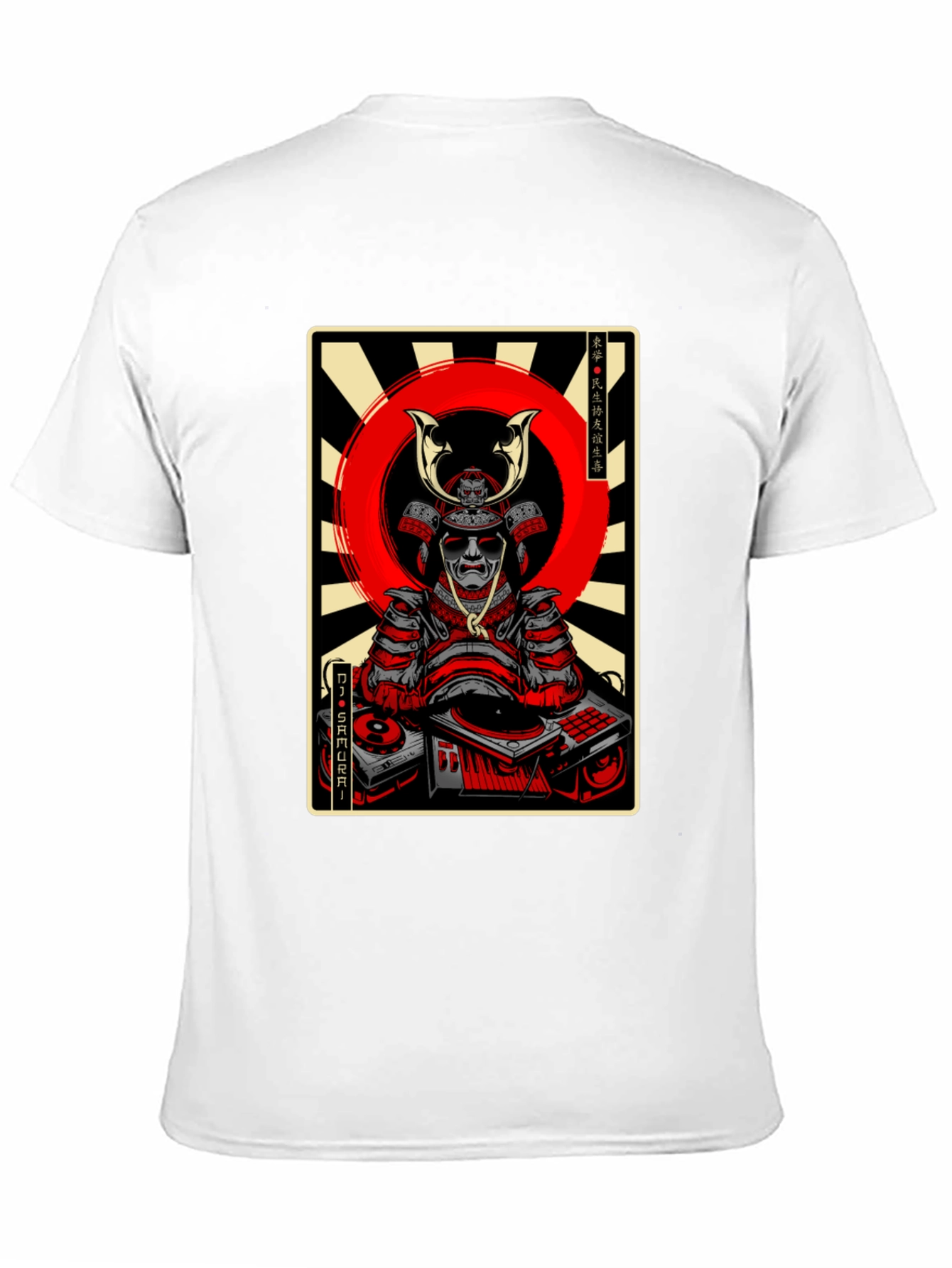 DJ Samurai Graphic Tee - Black