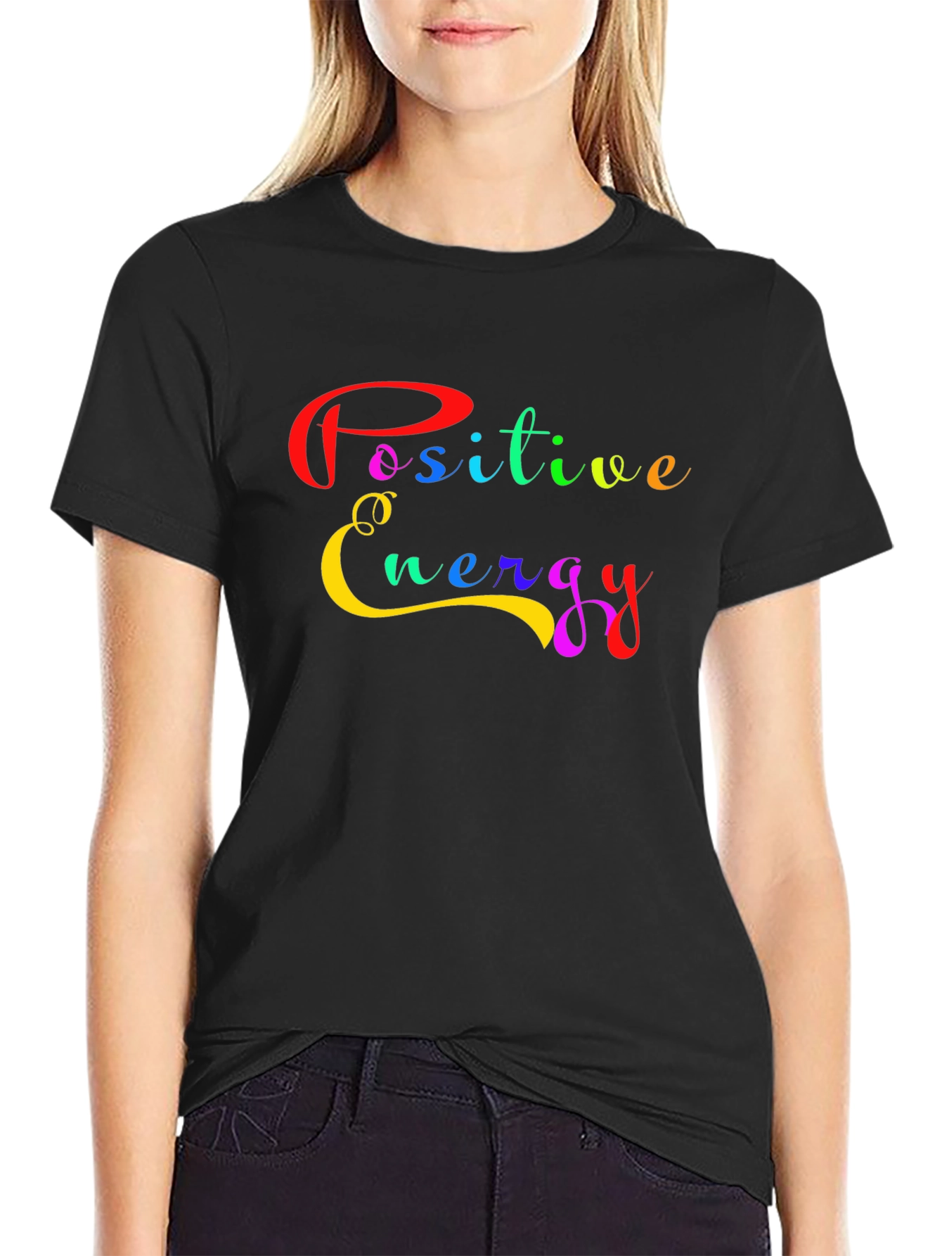 Positive Energy Rainbow T-Shirt