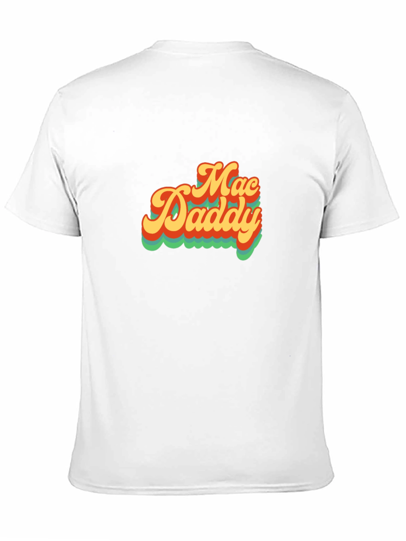 Mac Daddy Retro Style Graphic Tee - Black