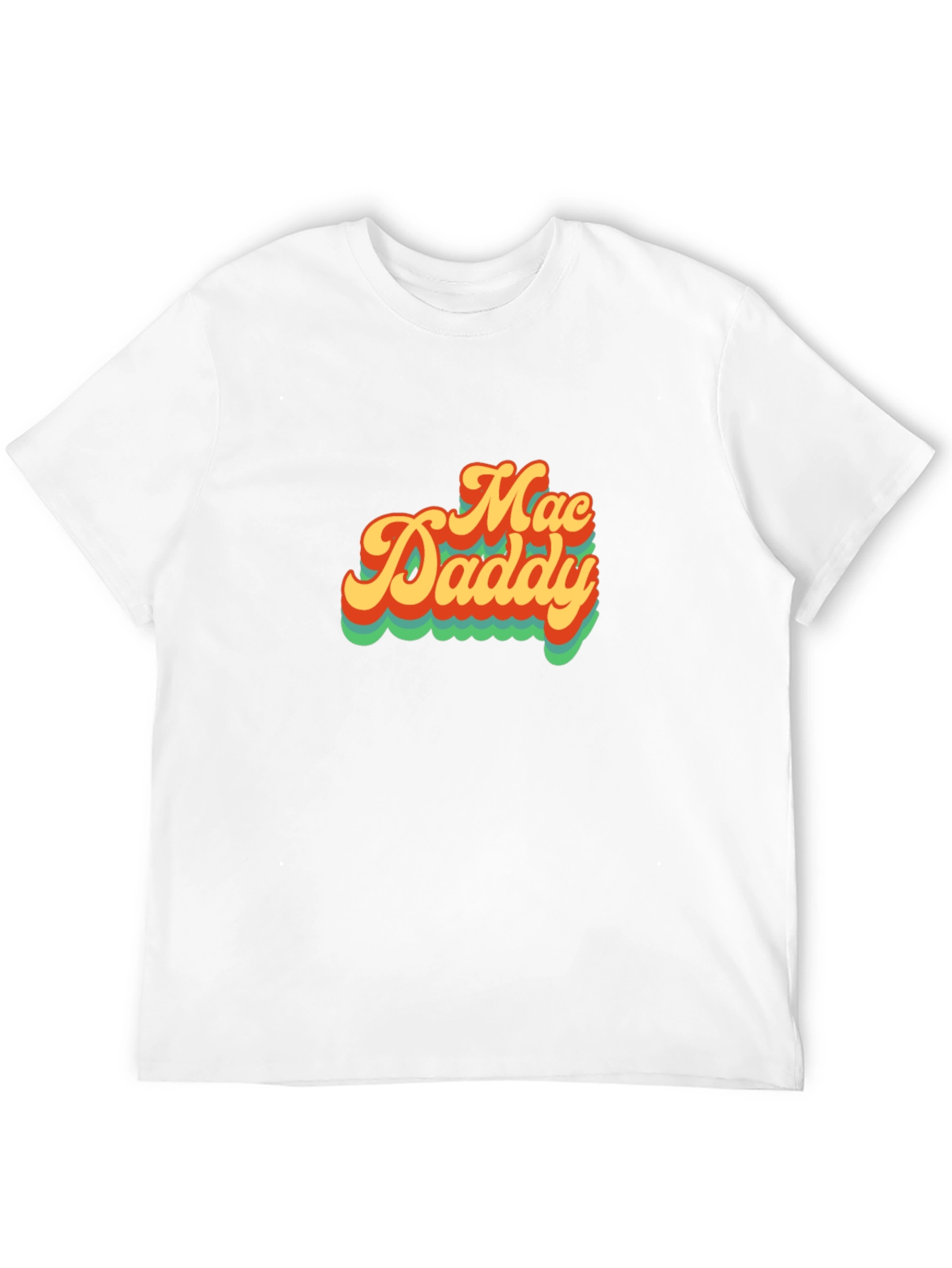 Mac Daddy Retro Style Graphic Tee - Black