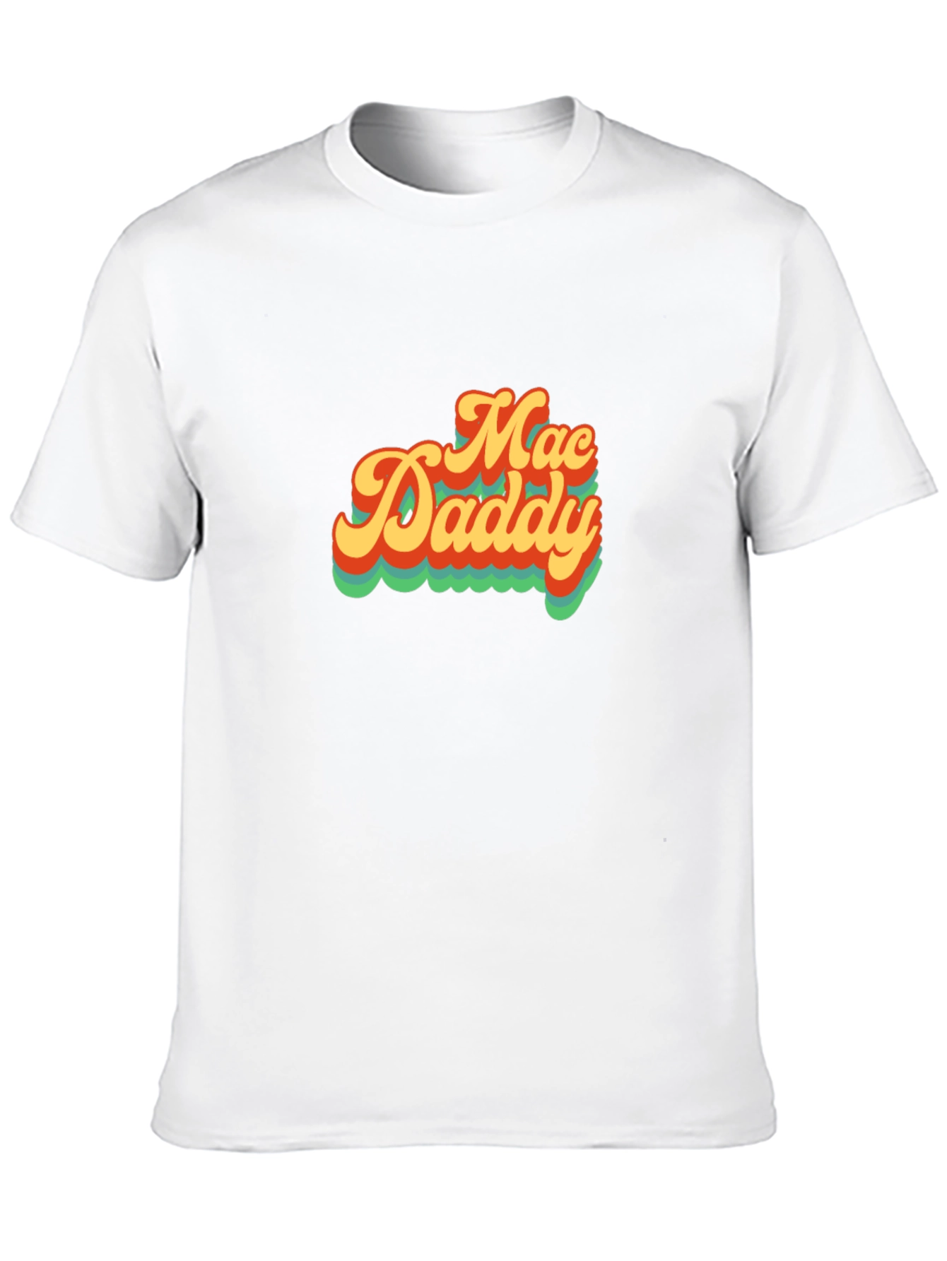 Mac Daddy Retro Style Graphic Tee - Black