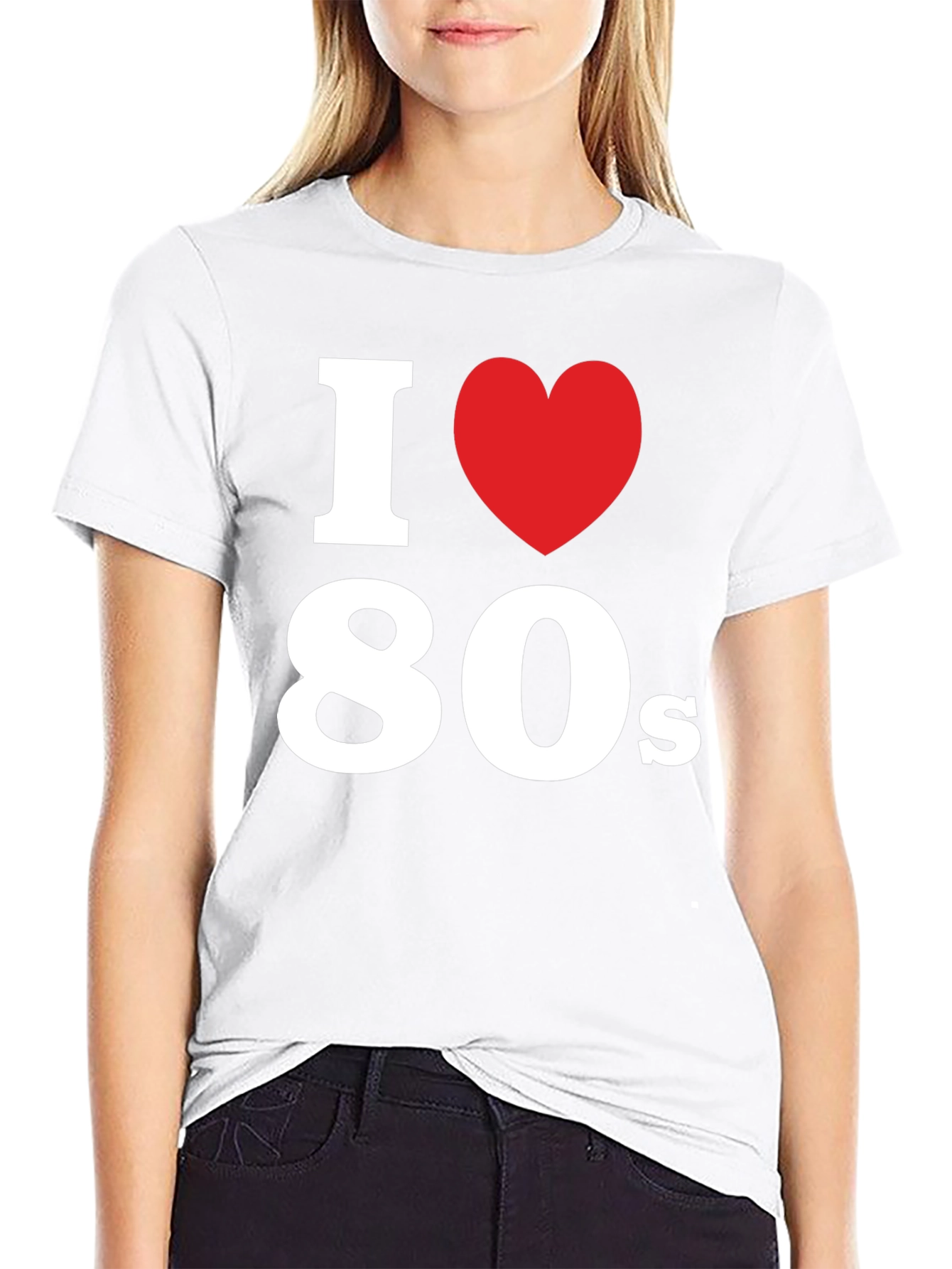 I Heart 80s T-Shirt - Retro Nostalgia Tee