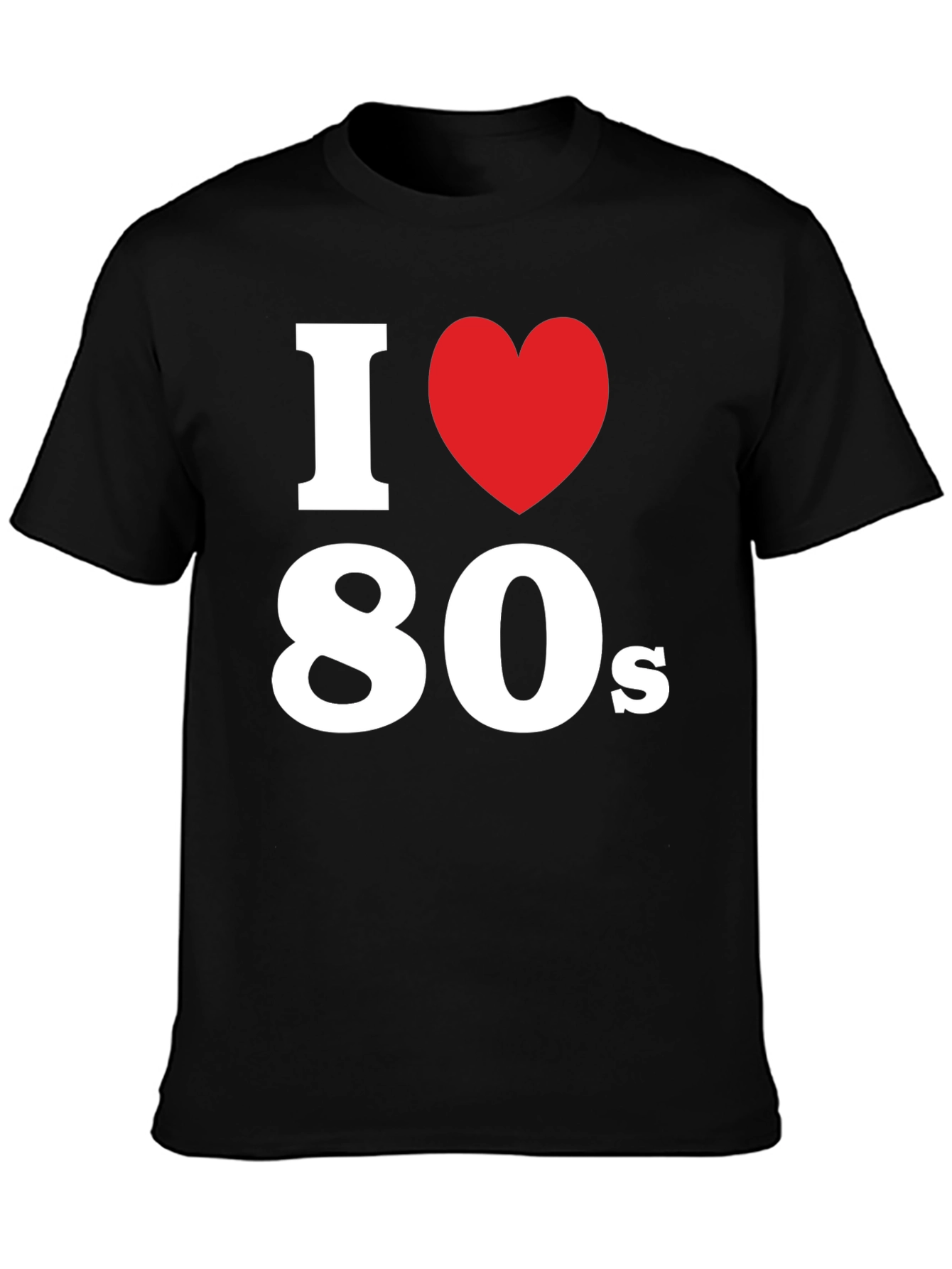 I Heart 80s T-Shirt - Retro Nostalgia Tee