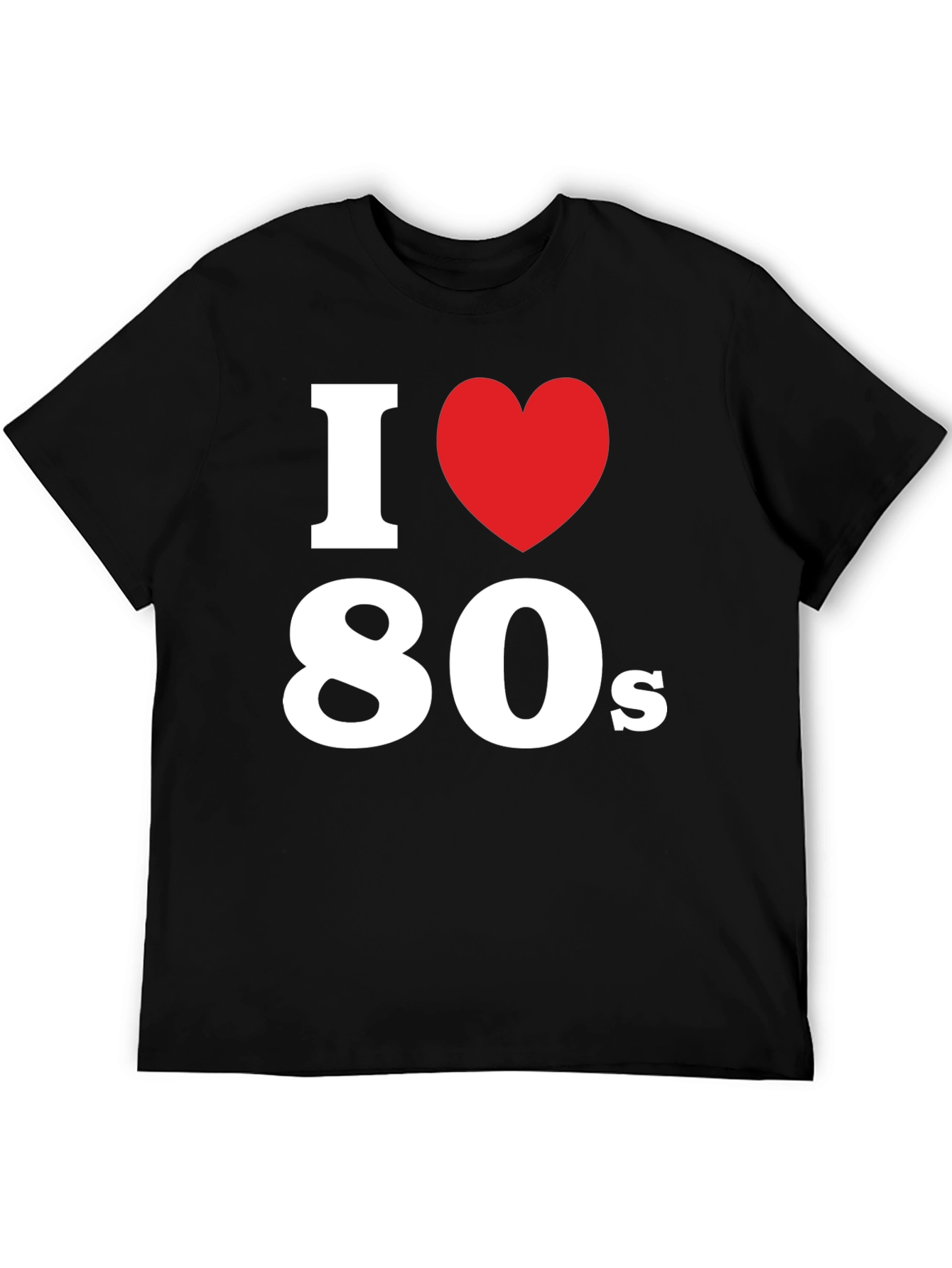 I Heart 80s T-Shirt - Retro Nostalgia Tee