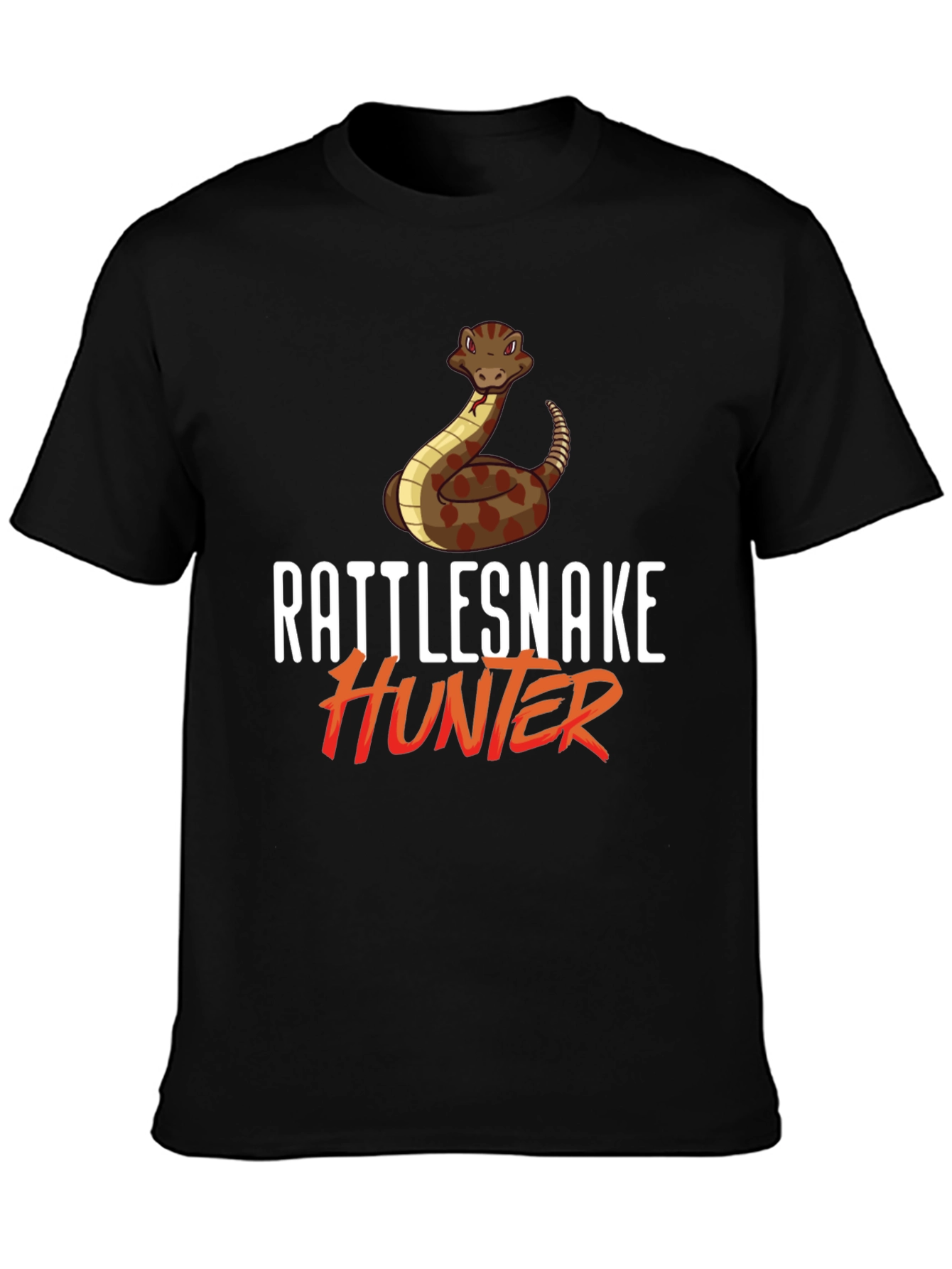 Rattlesnake Hunter Graphic T-Shirt