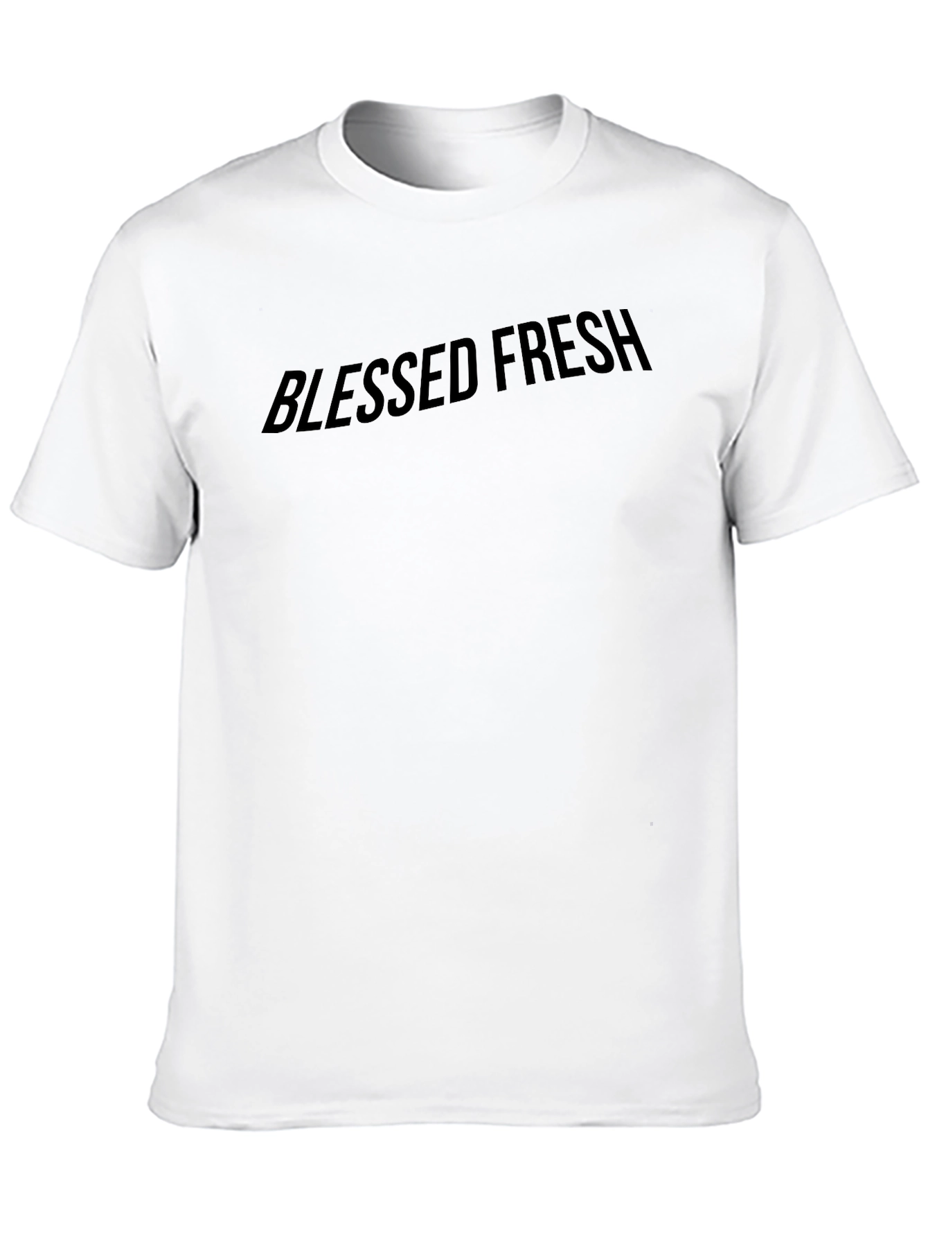 Blessed Fresh Black Graphic T-Shirt