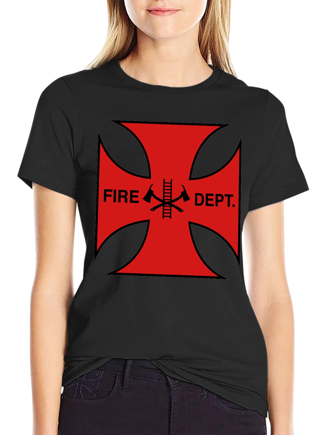 Fire Dept. Maltase Cross T-Shirt