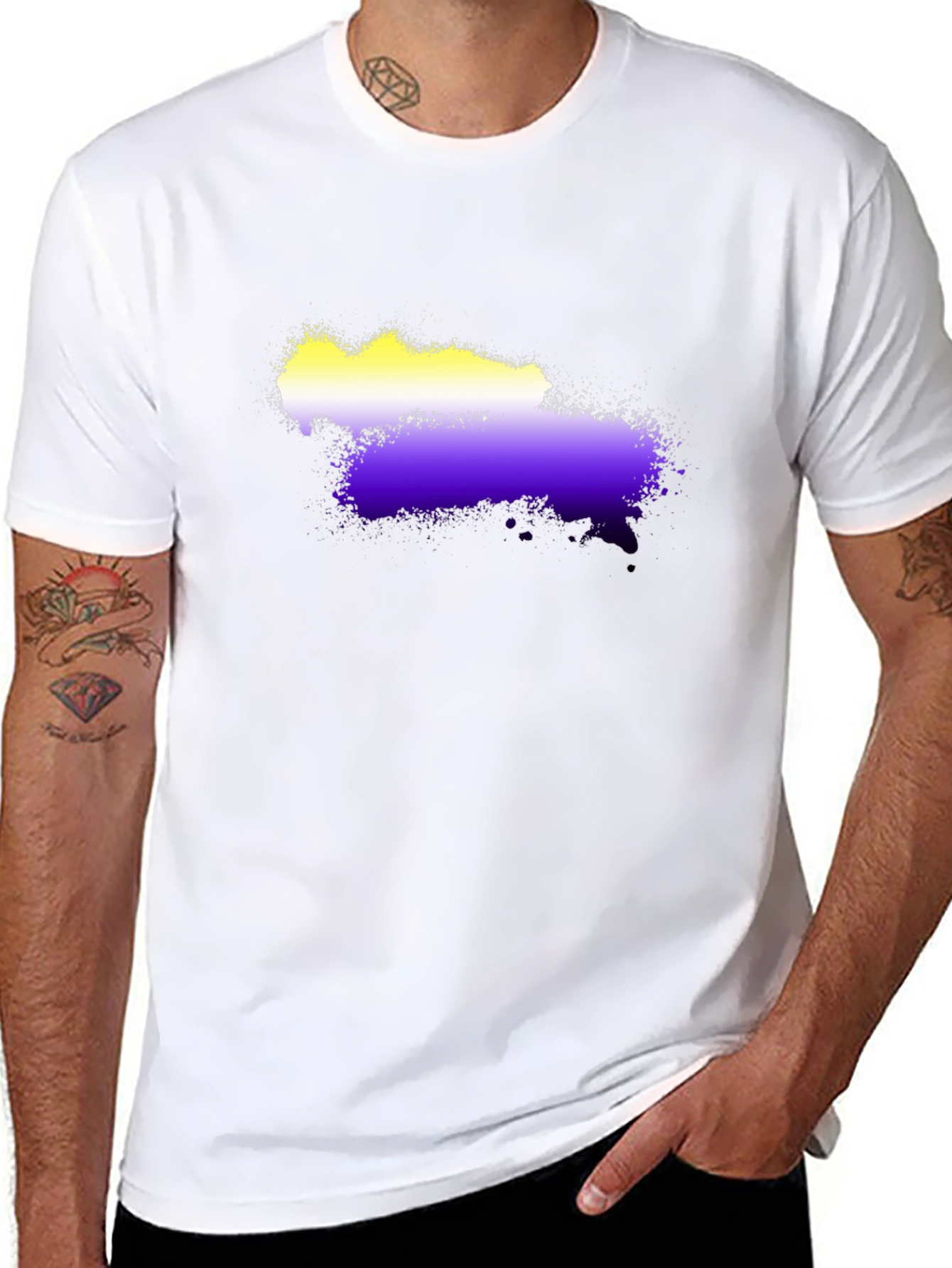 Non-Binary Pride Flag T-Shirt