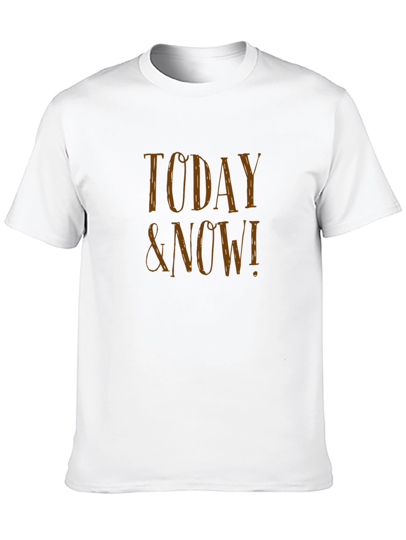 Today & Now! Black Graphic Tee