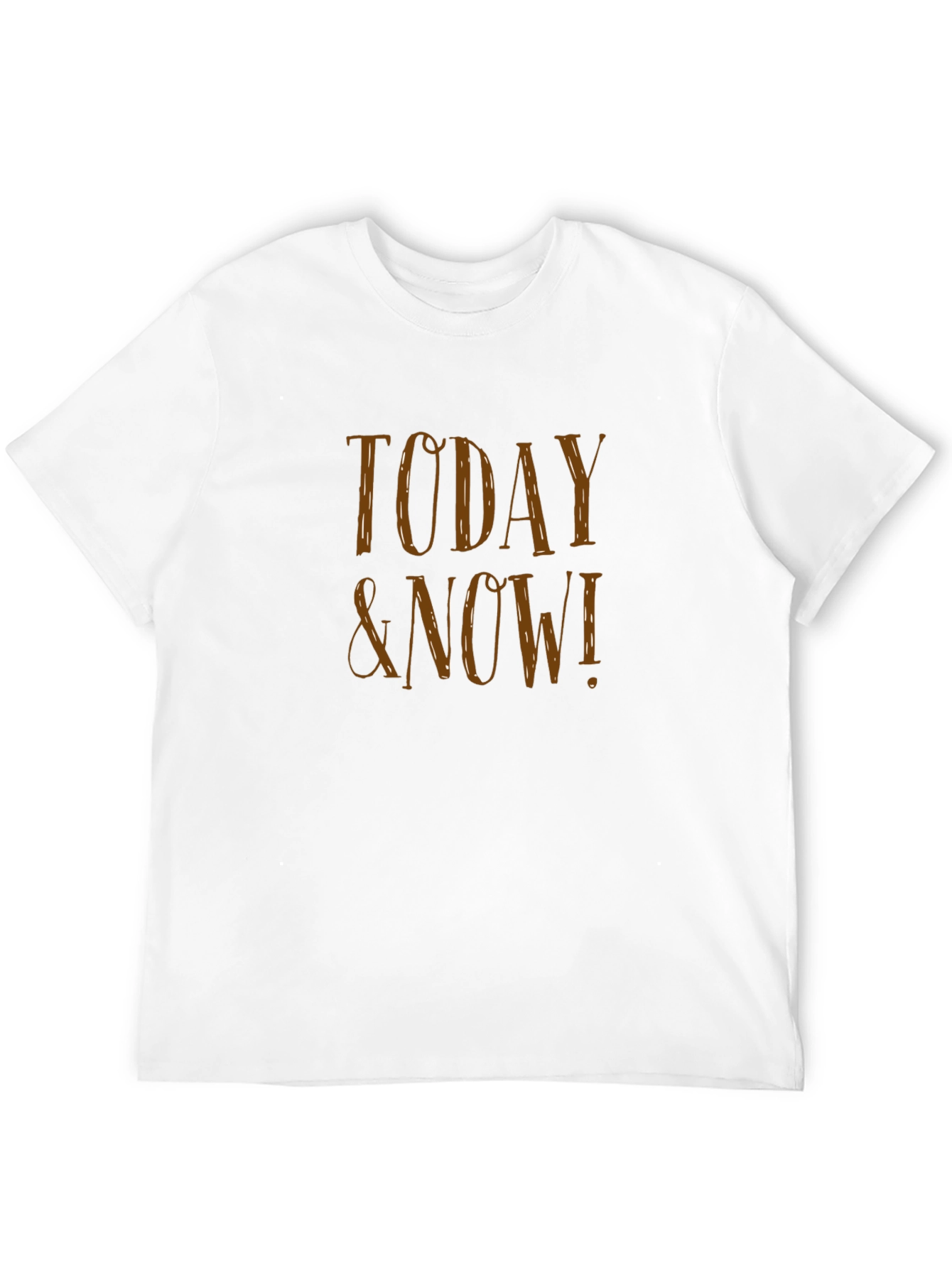 Today & Now! Black Graphic Tee