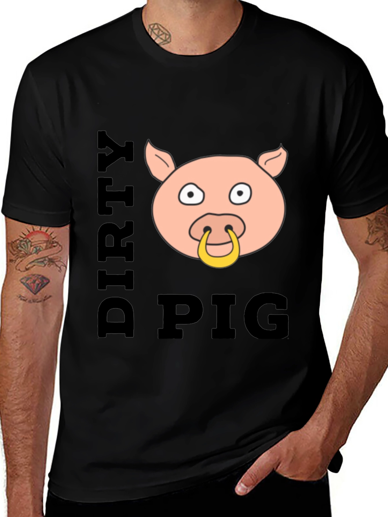 Dirty Pig Graphic T-Shirt