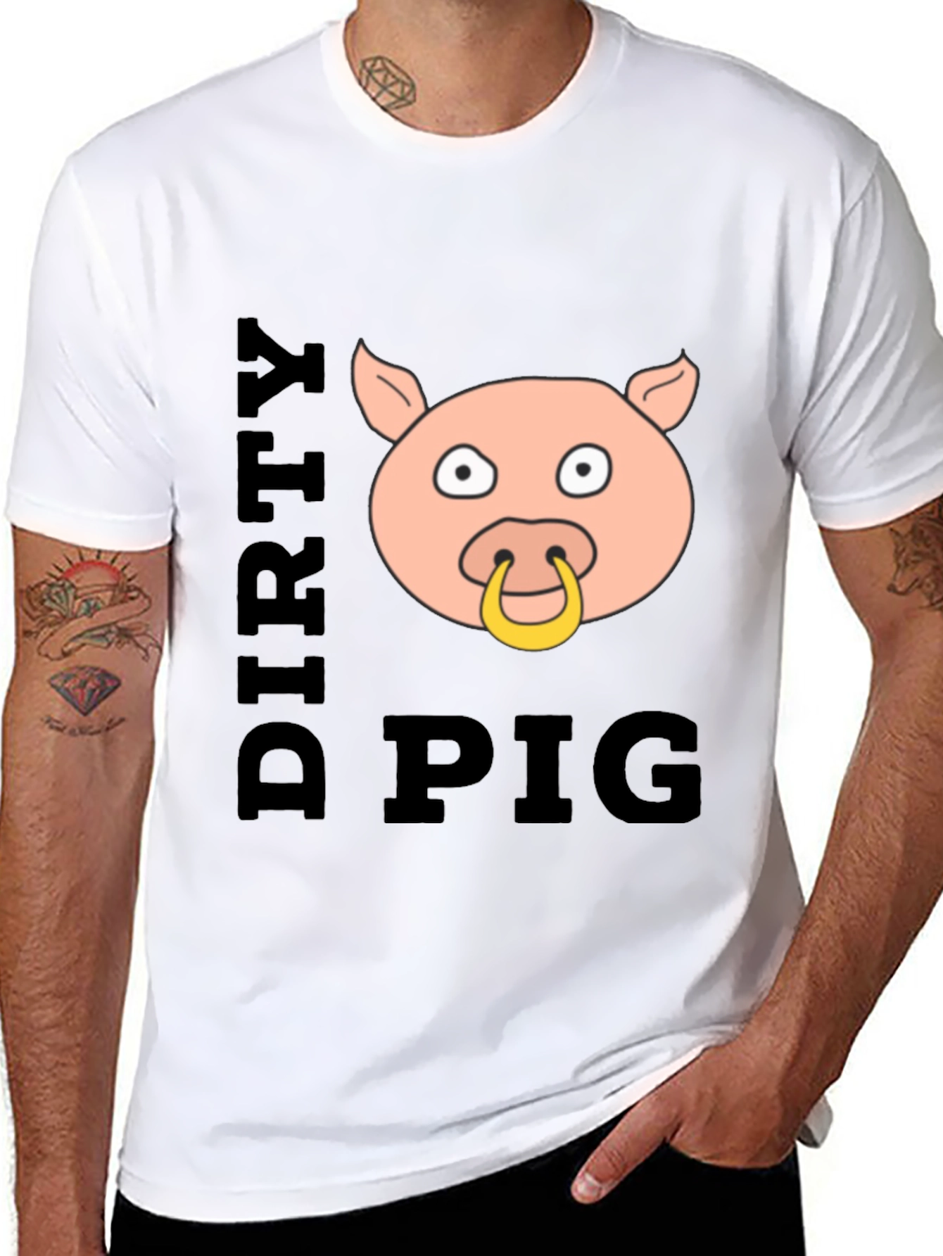 Dirty Pig Graphic T-Shirt