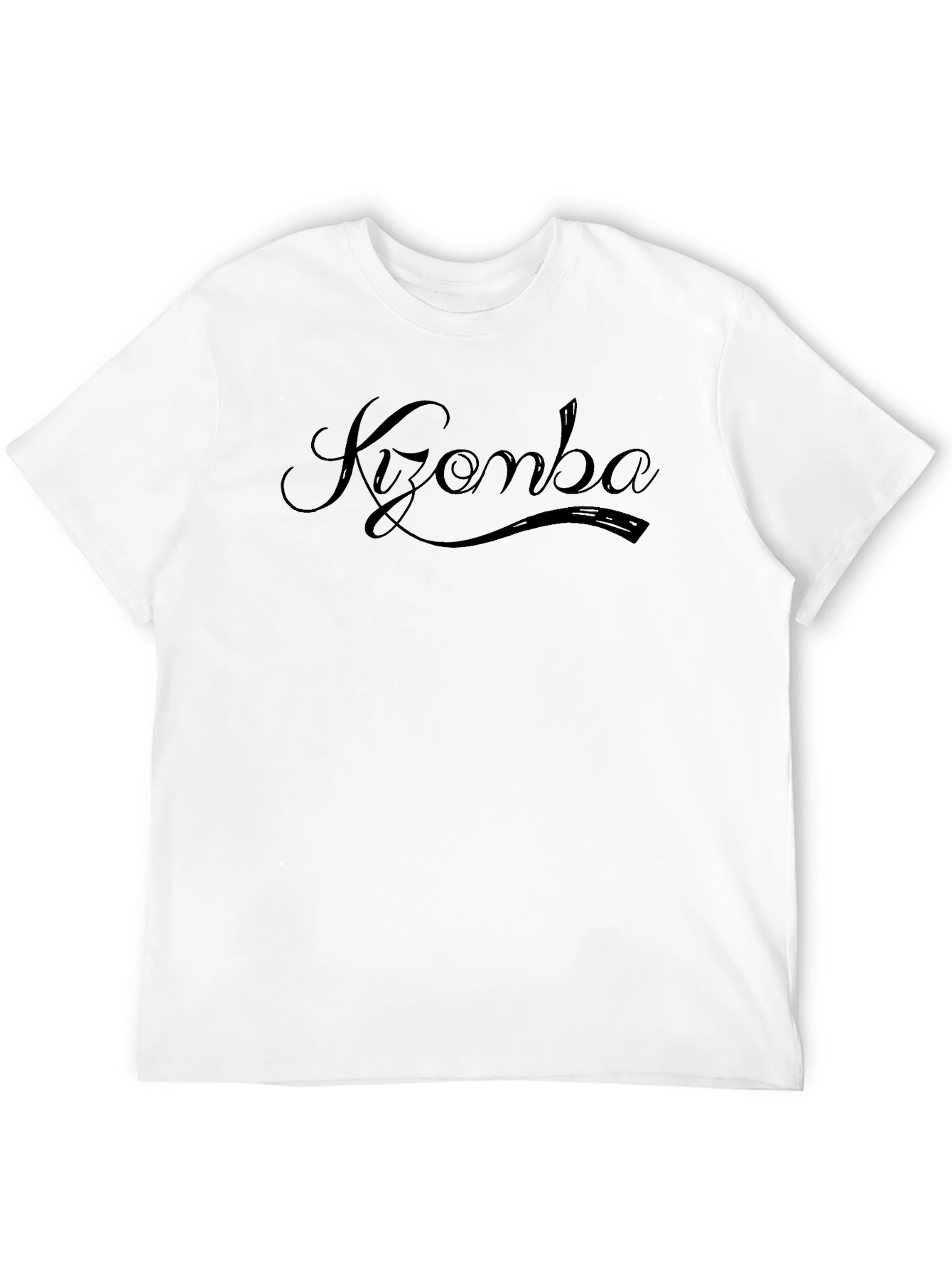 Kizomba Black T-Shirt - Stylish Dance Tee