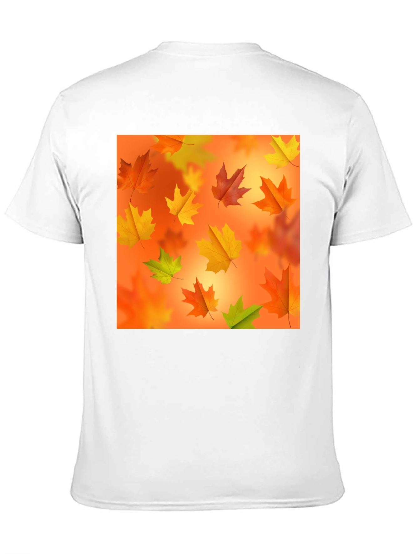 Autumn Leaf Print T-Shirt