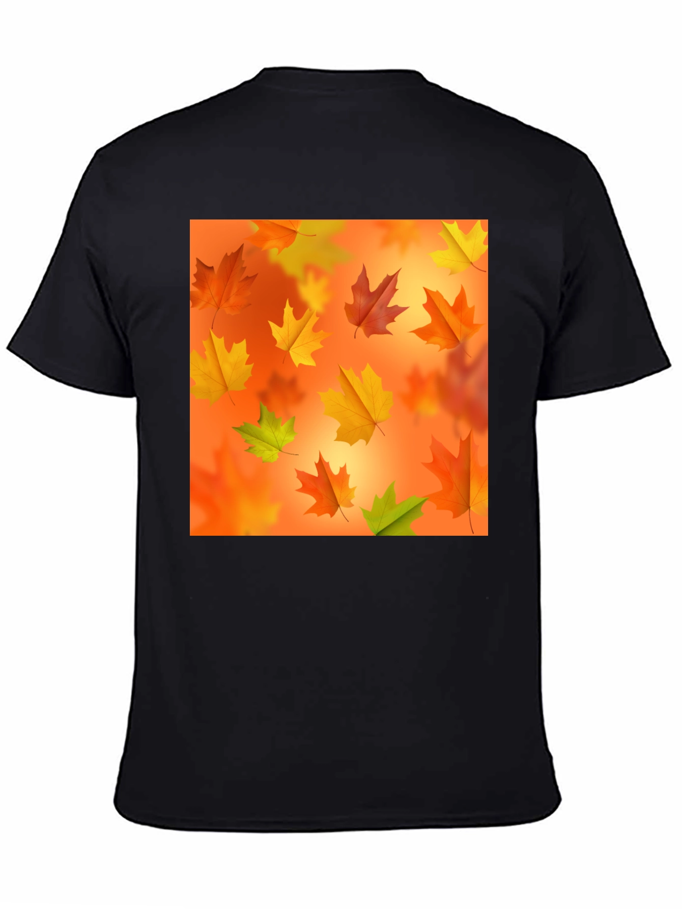 Autumn Leaf Print T-Shirt