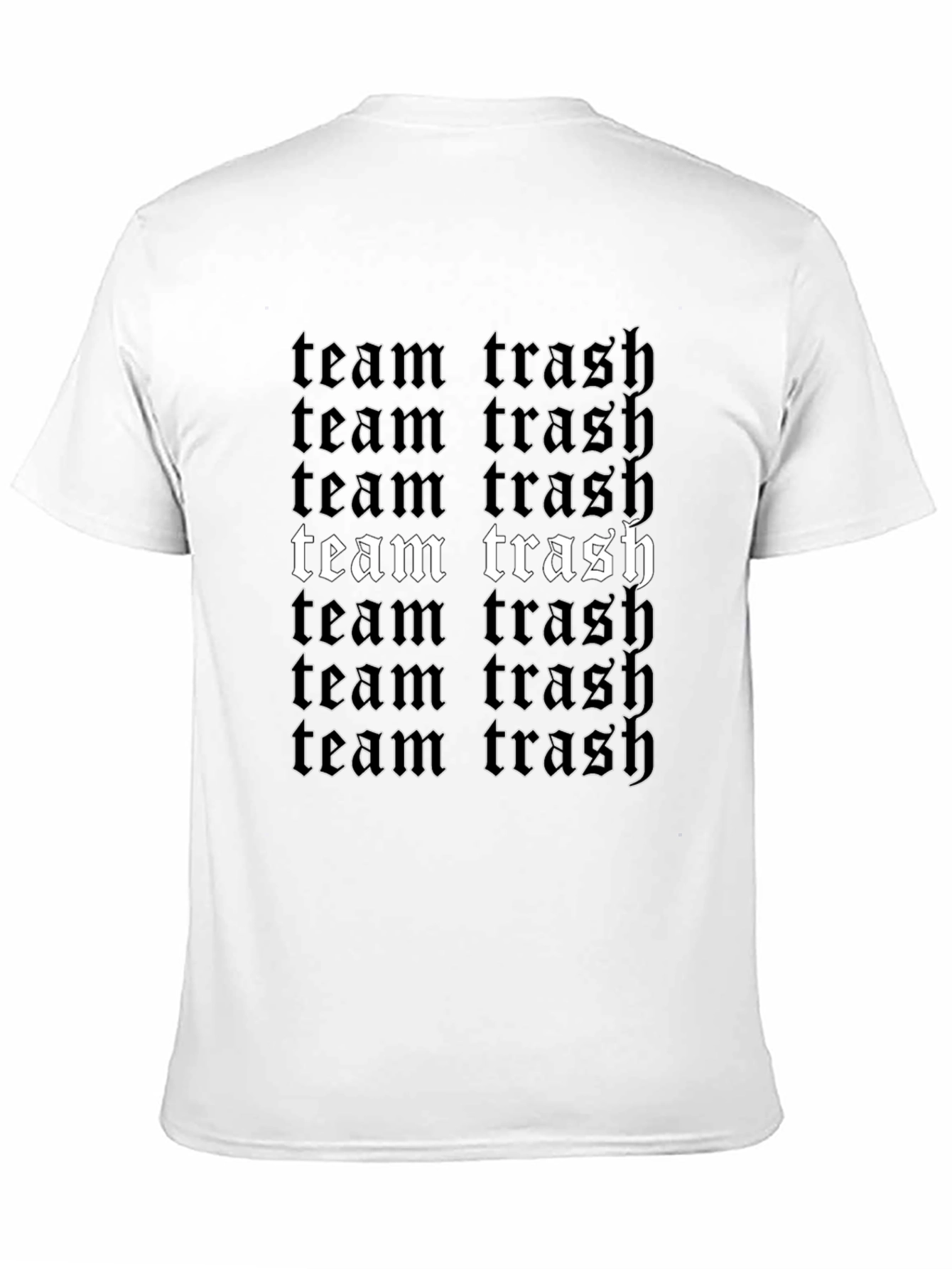 Team Trash Graphic Tee - Comfy Stylish Bold Statement