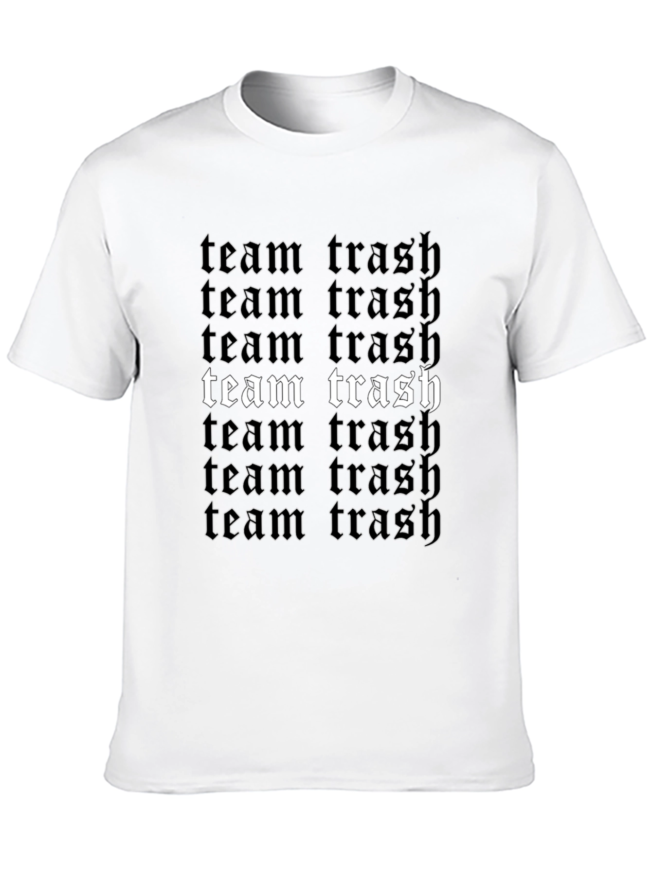 Team Trash Graphic Tee - Comfy Stylish Bold Statement