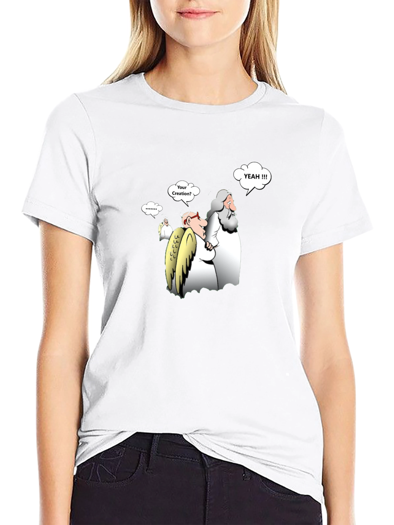 Cartoon Print T-Shirt