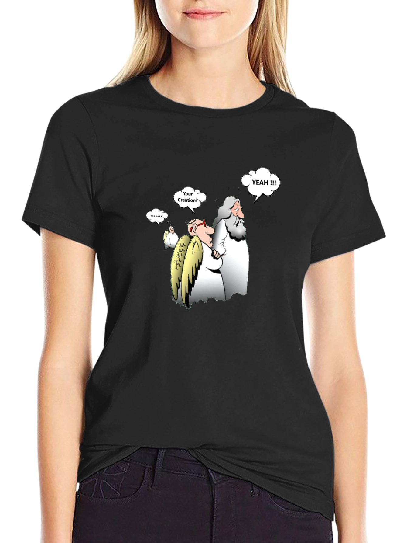 Cartoon Print T-Shirt
