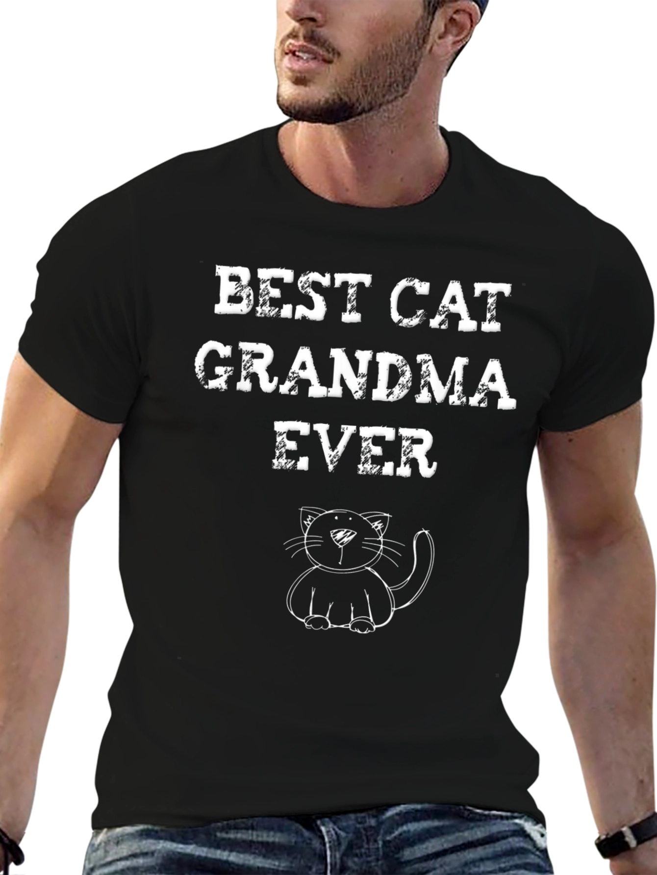 Best Cat Grandma Ever T-Shirt