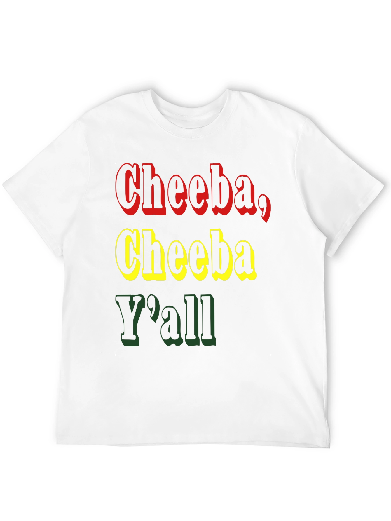 Cheeba Yall Graphic T-Shirt - Casual Wear