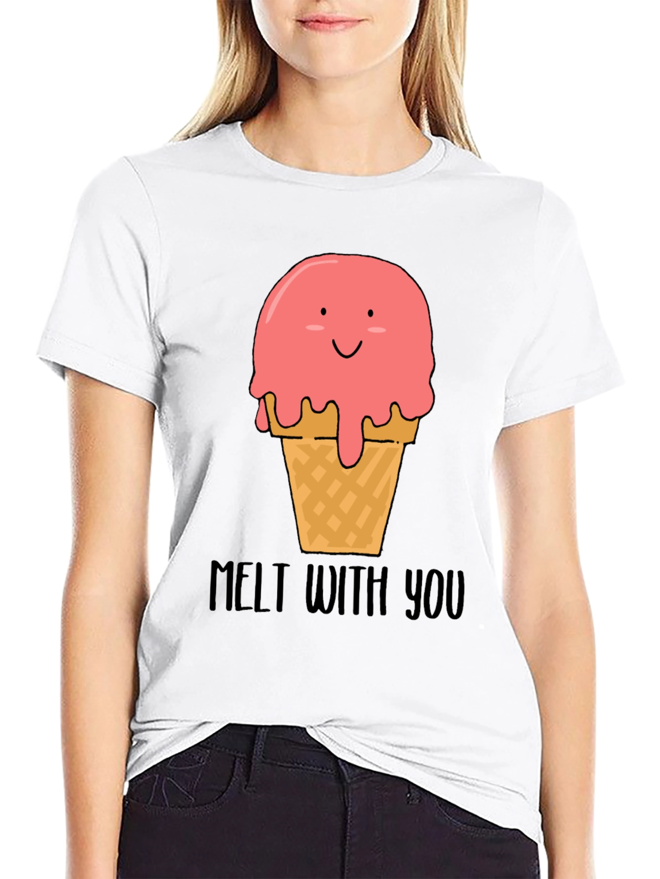 Melt With You Ice Cream Graphic Tee