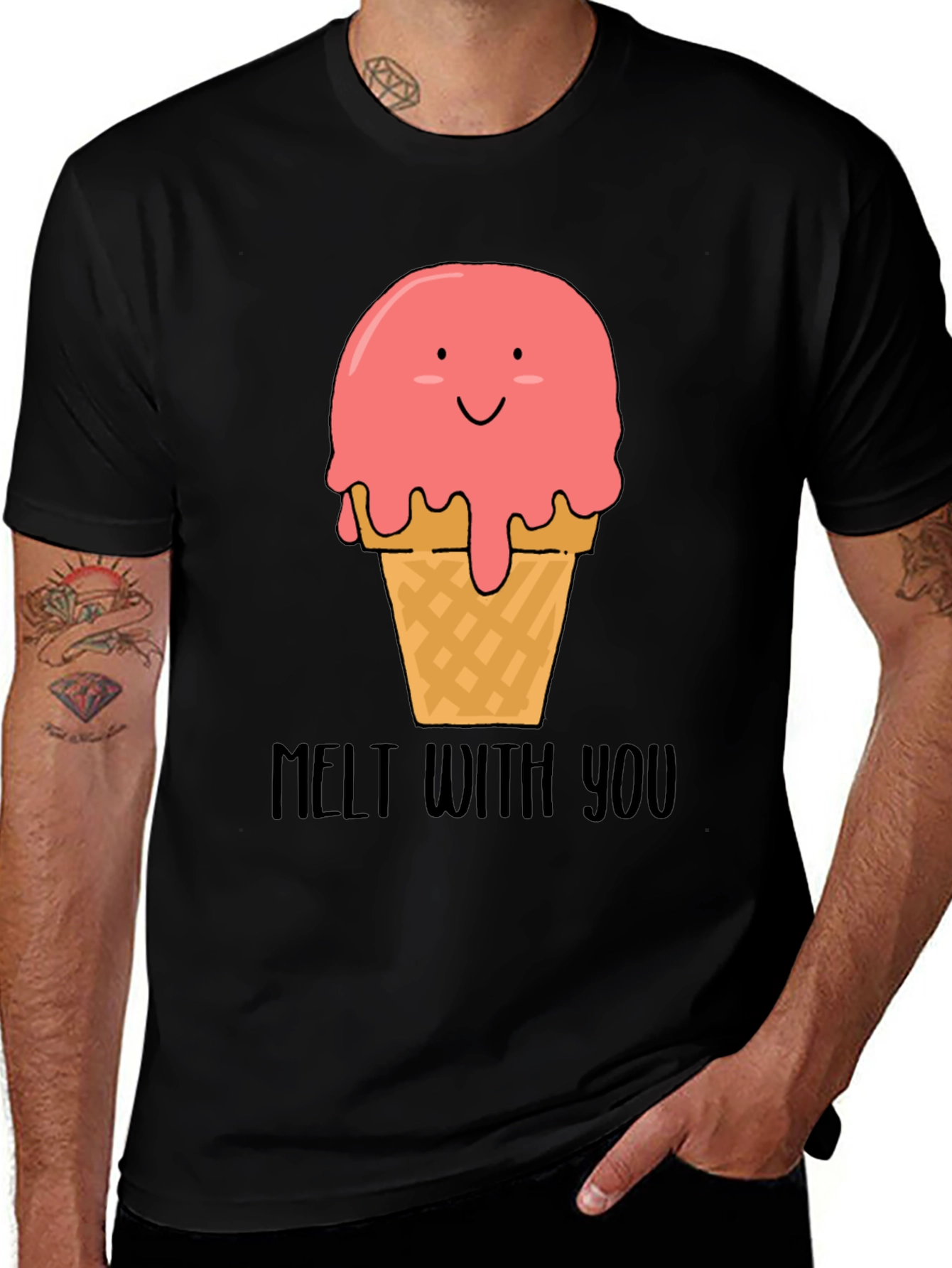 Melt With You Ice Cream Graphic Tee