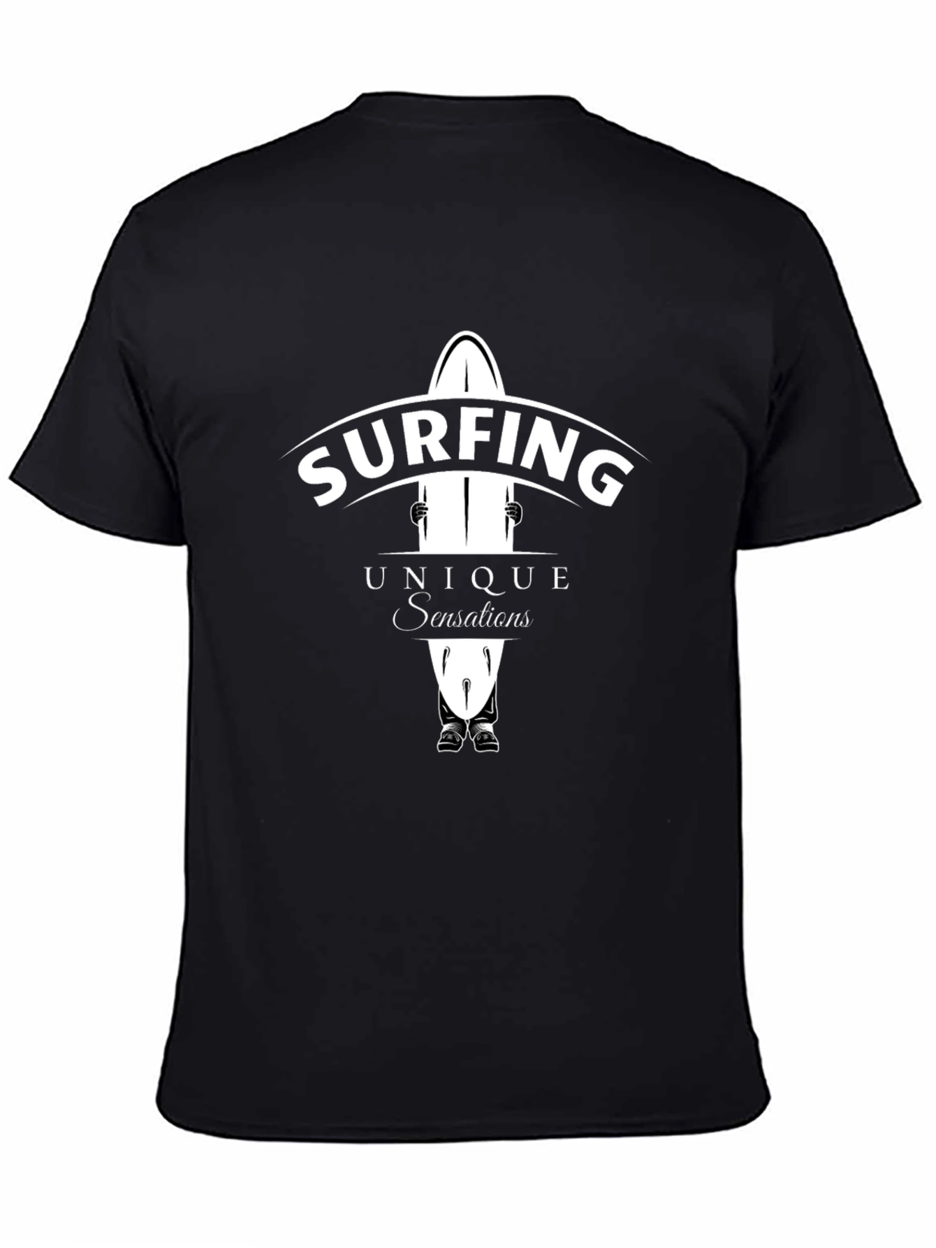 Surfing Unique Sensations Graphic T-Shirt