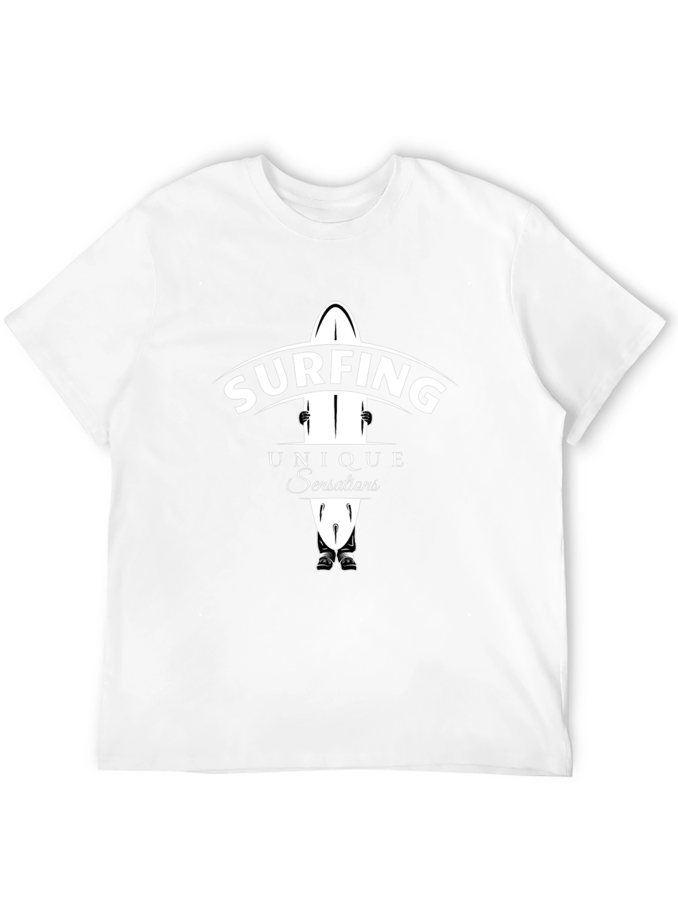 Surfing Unique Sensations Graphic T-Shirt