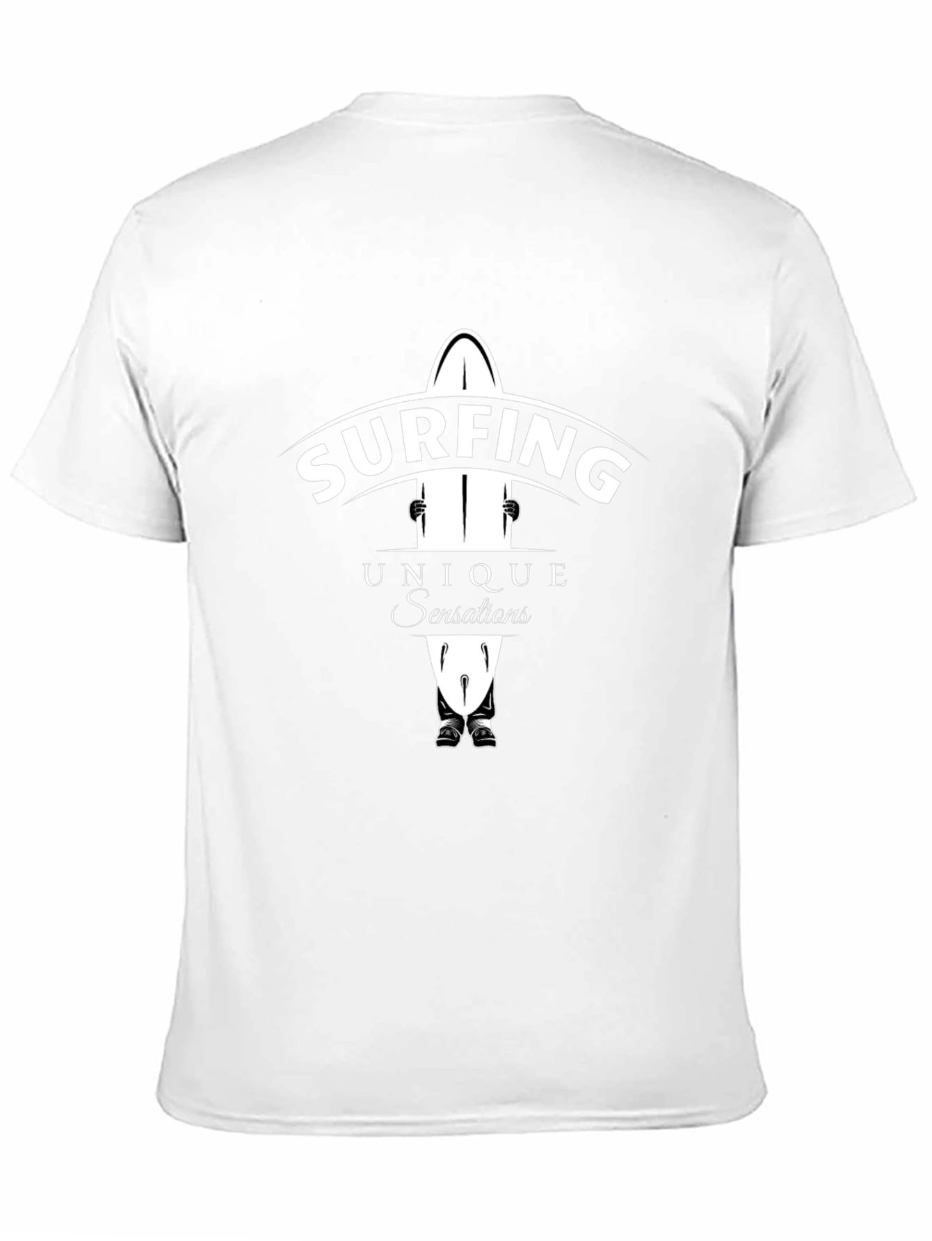 Surfing Unique Sensations Graphic T-Shirt