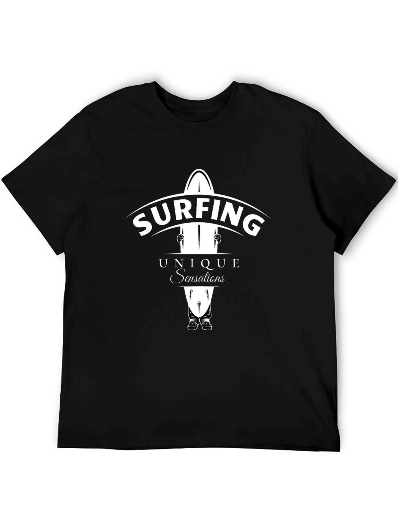 Surfing Unique Sensations Graphic T-Shirt