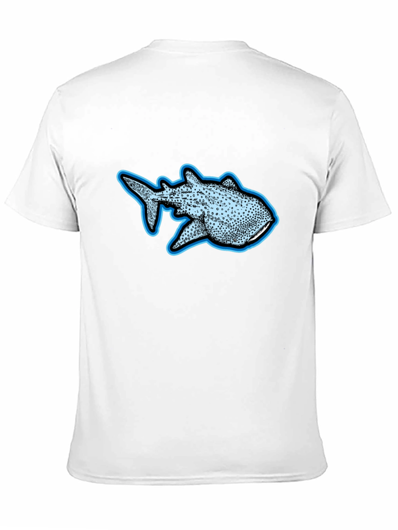 Whale Shark Graphic Tee - Black