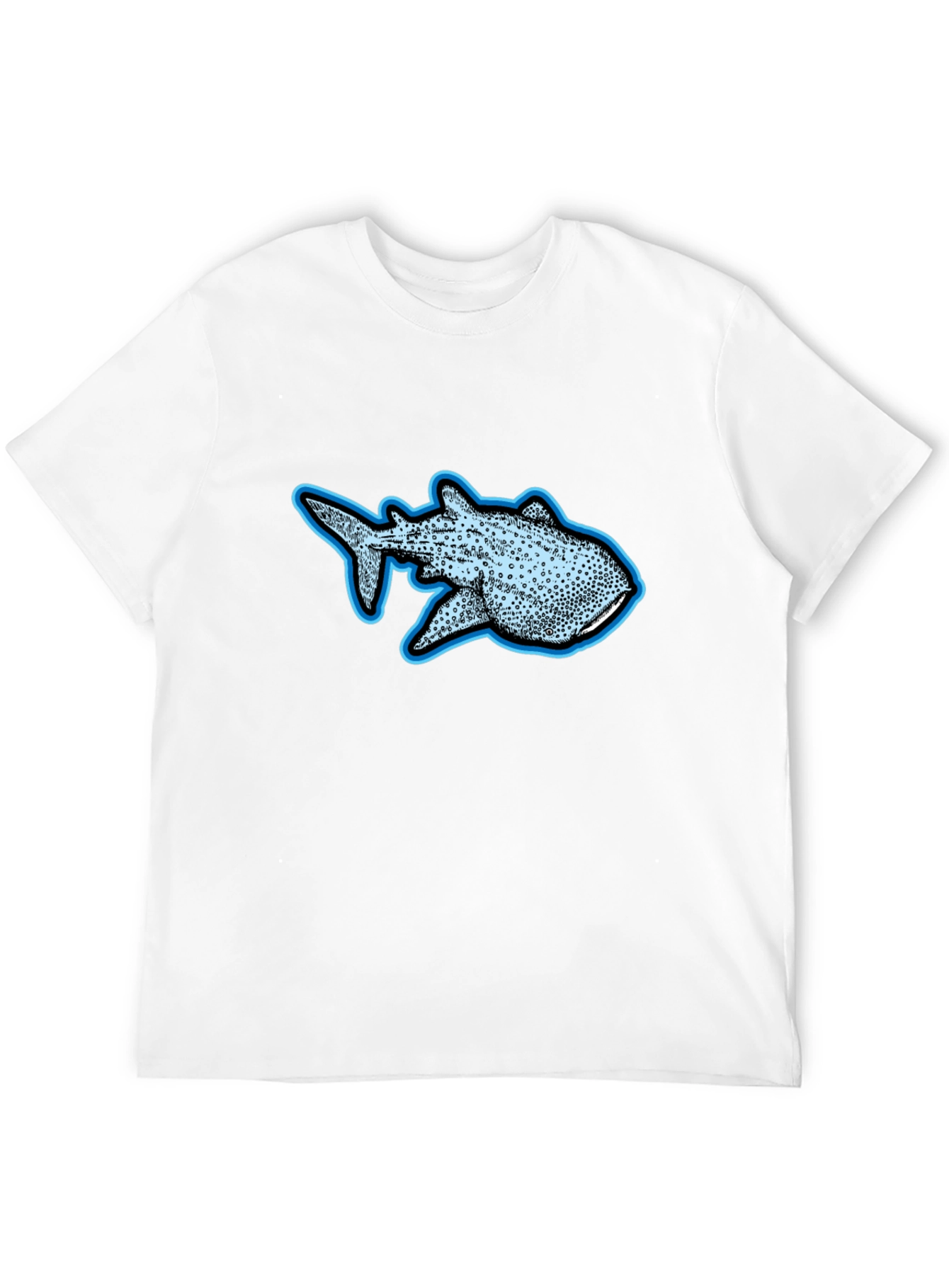 Whale Shark Graphic Tee - Black